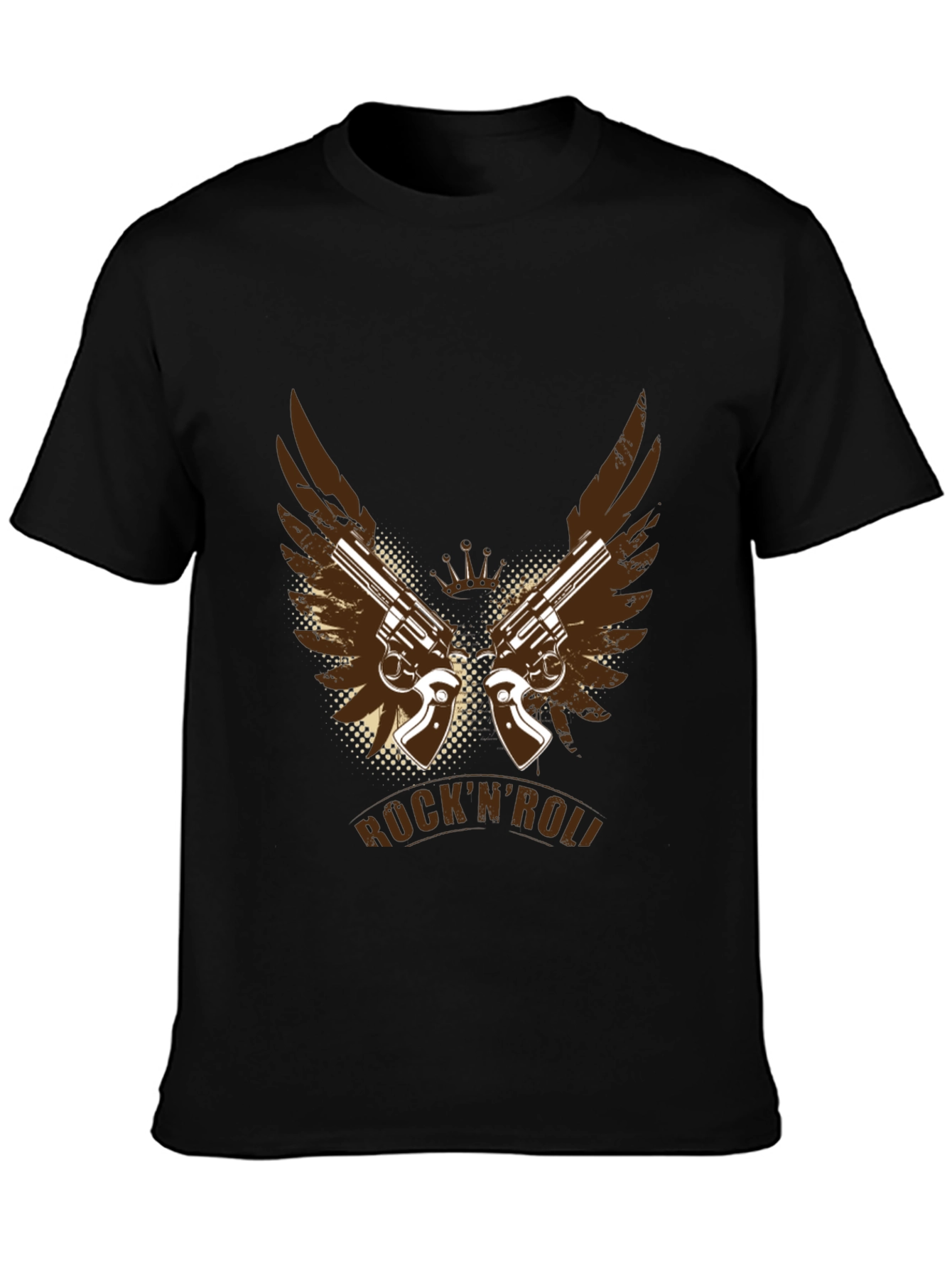 RocknRoll Guns T-Shirt - Cool Graphic Tee