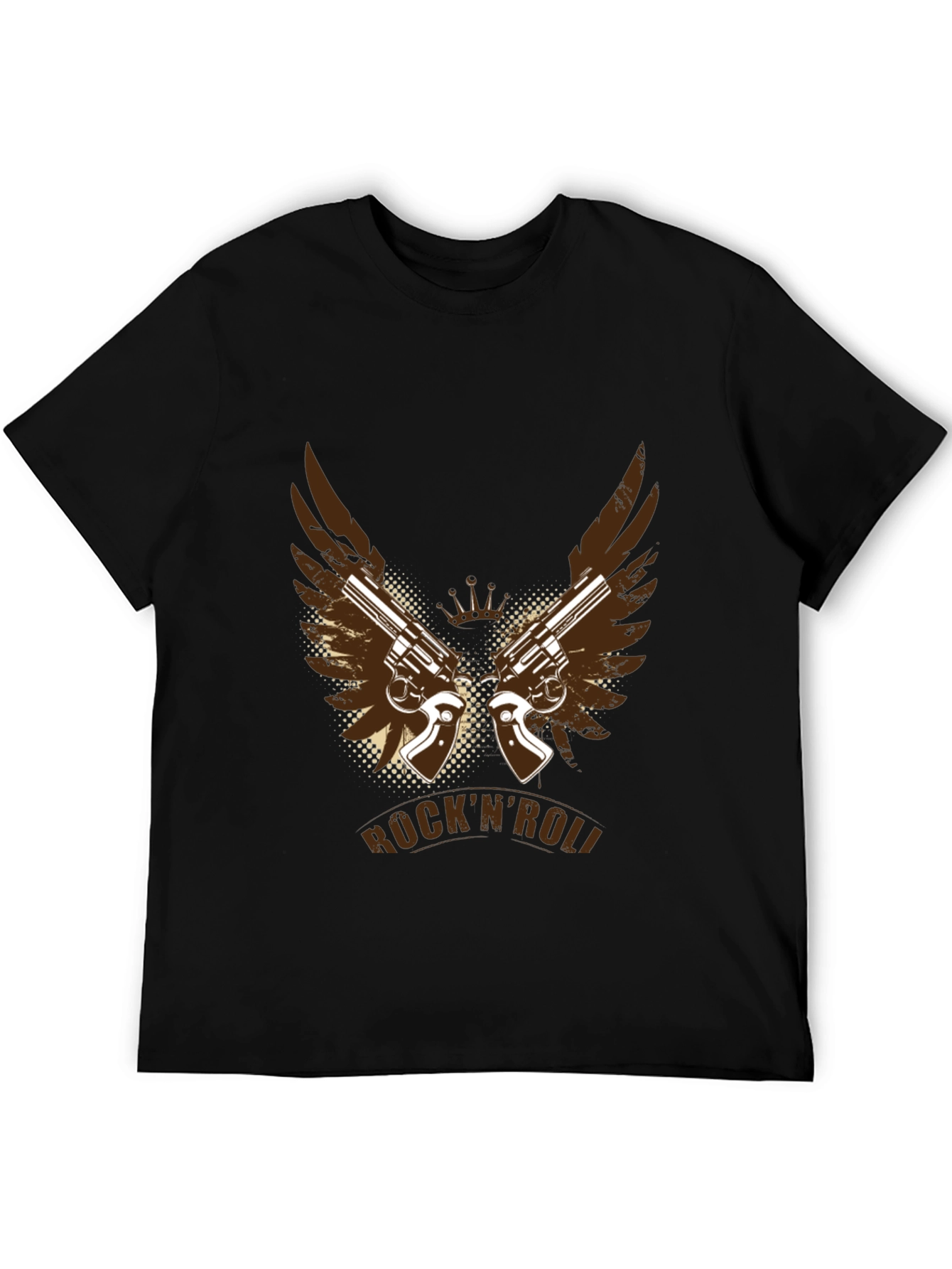 RocknRoll Guns T-Shirt - Cool Graphic Tee