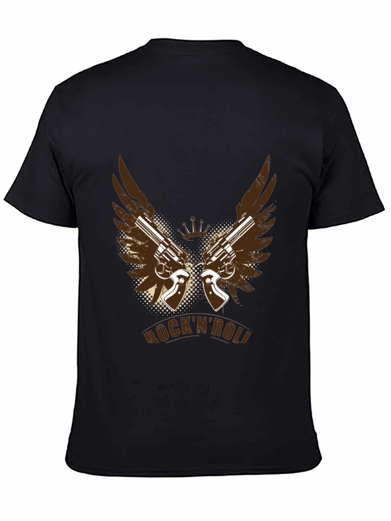 RocknRoll Guns T-Shirt - Cool Graphic Tee