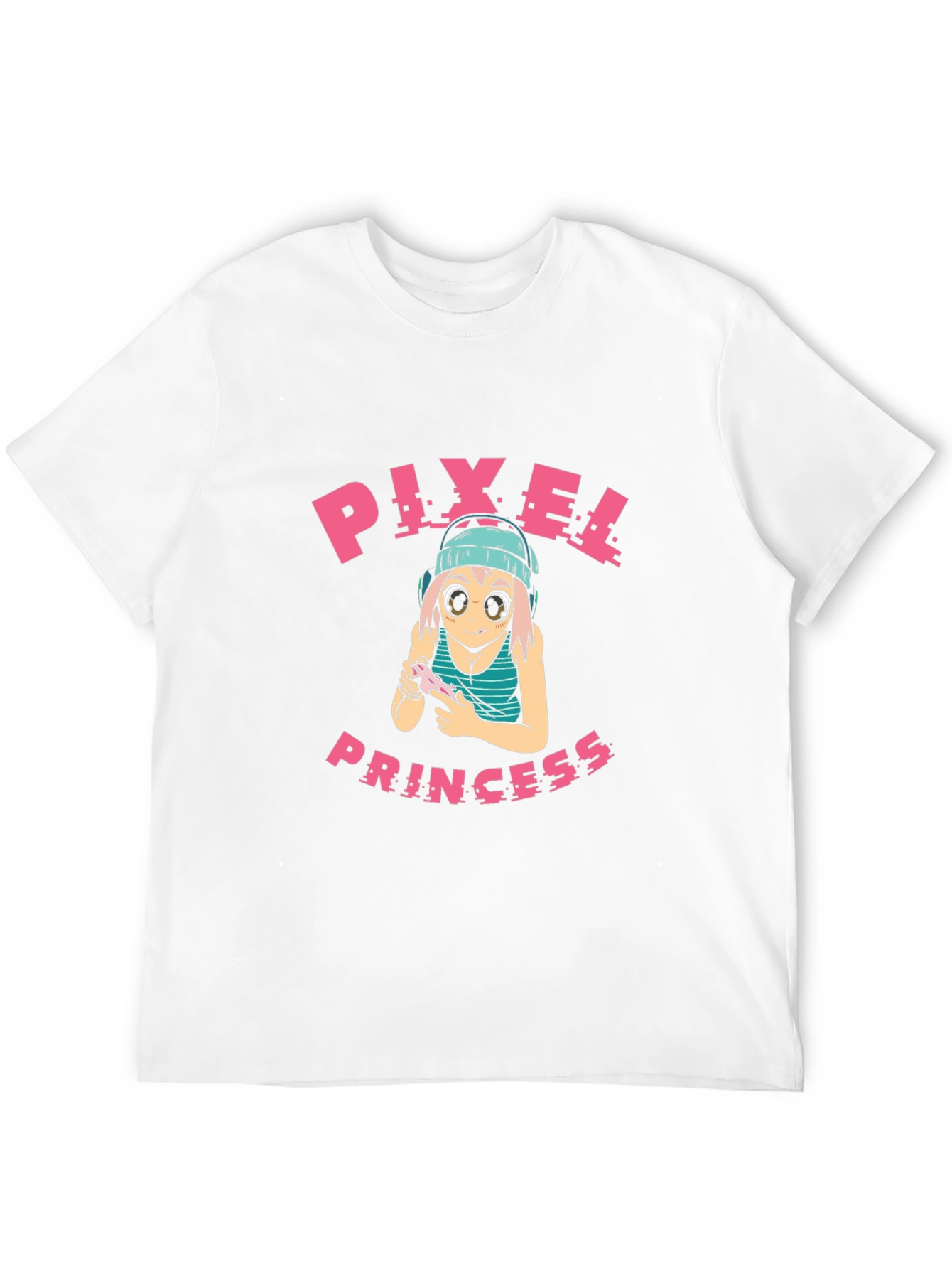 Pixel Princess Gaming T-Shirt - Black