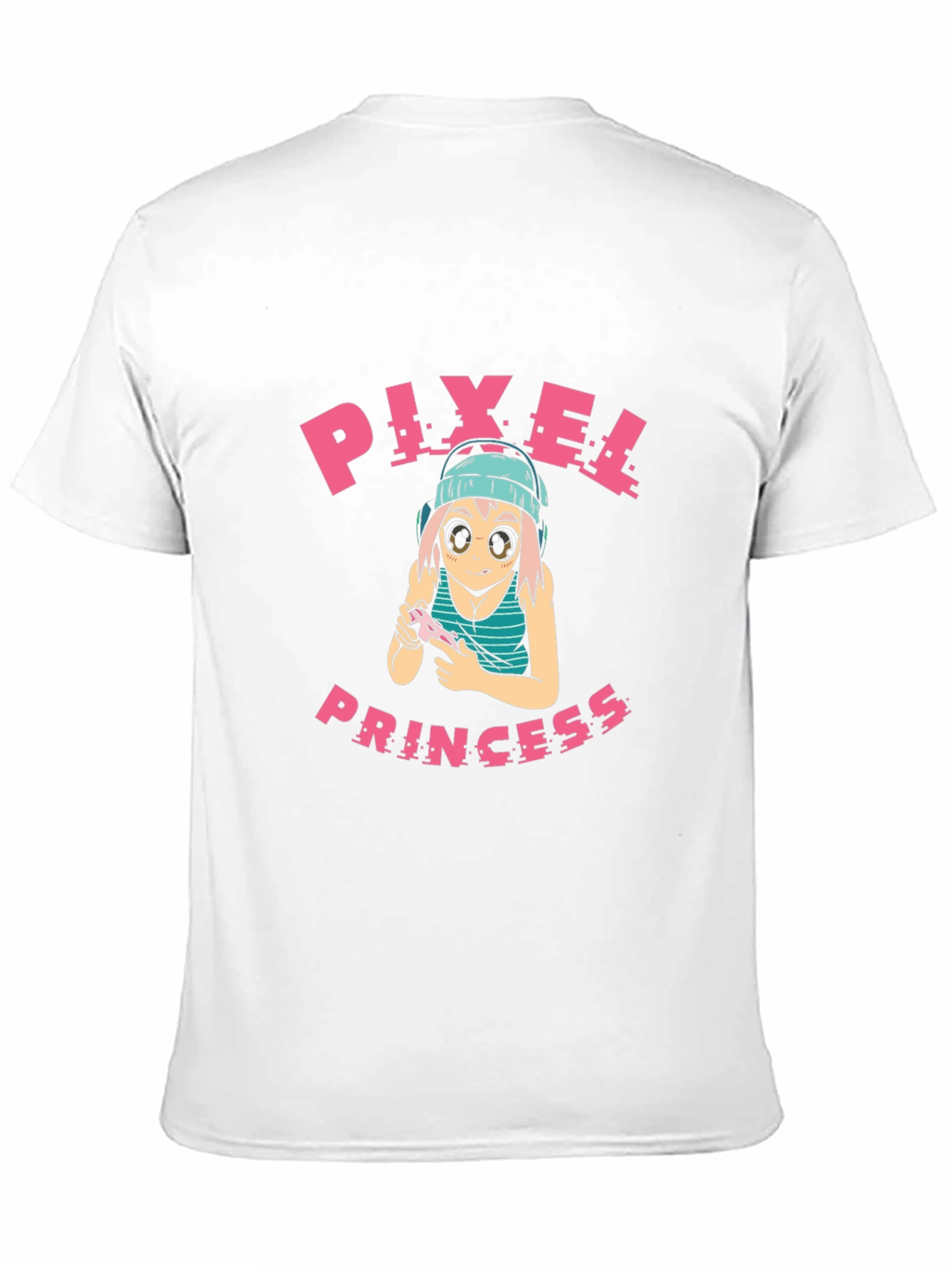 Pixel Princess Gaming T-Shirt - Black