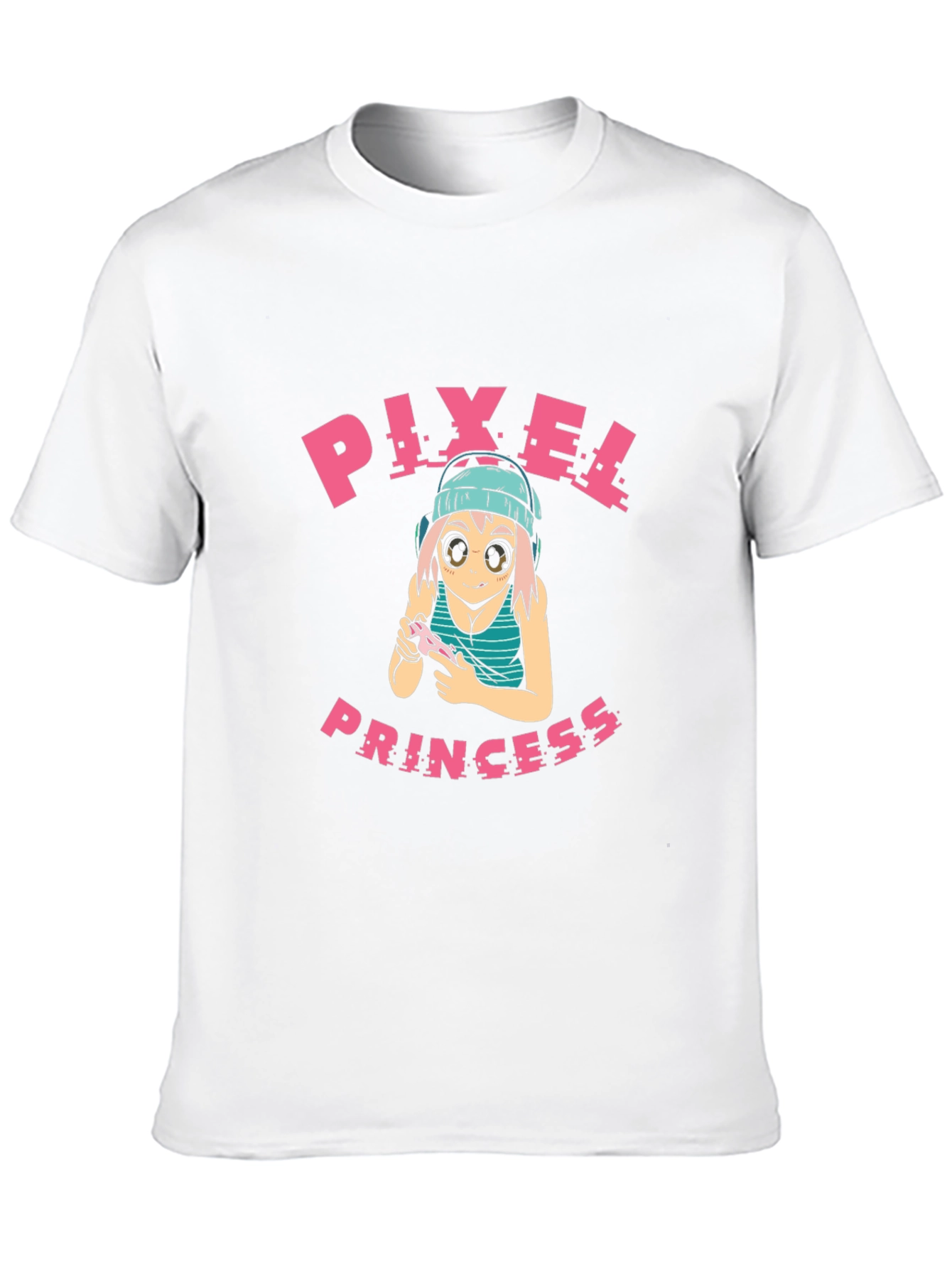 Pixel Princess Gaming T-Shirt - Black
