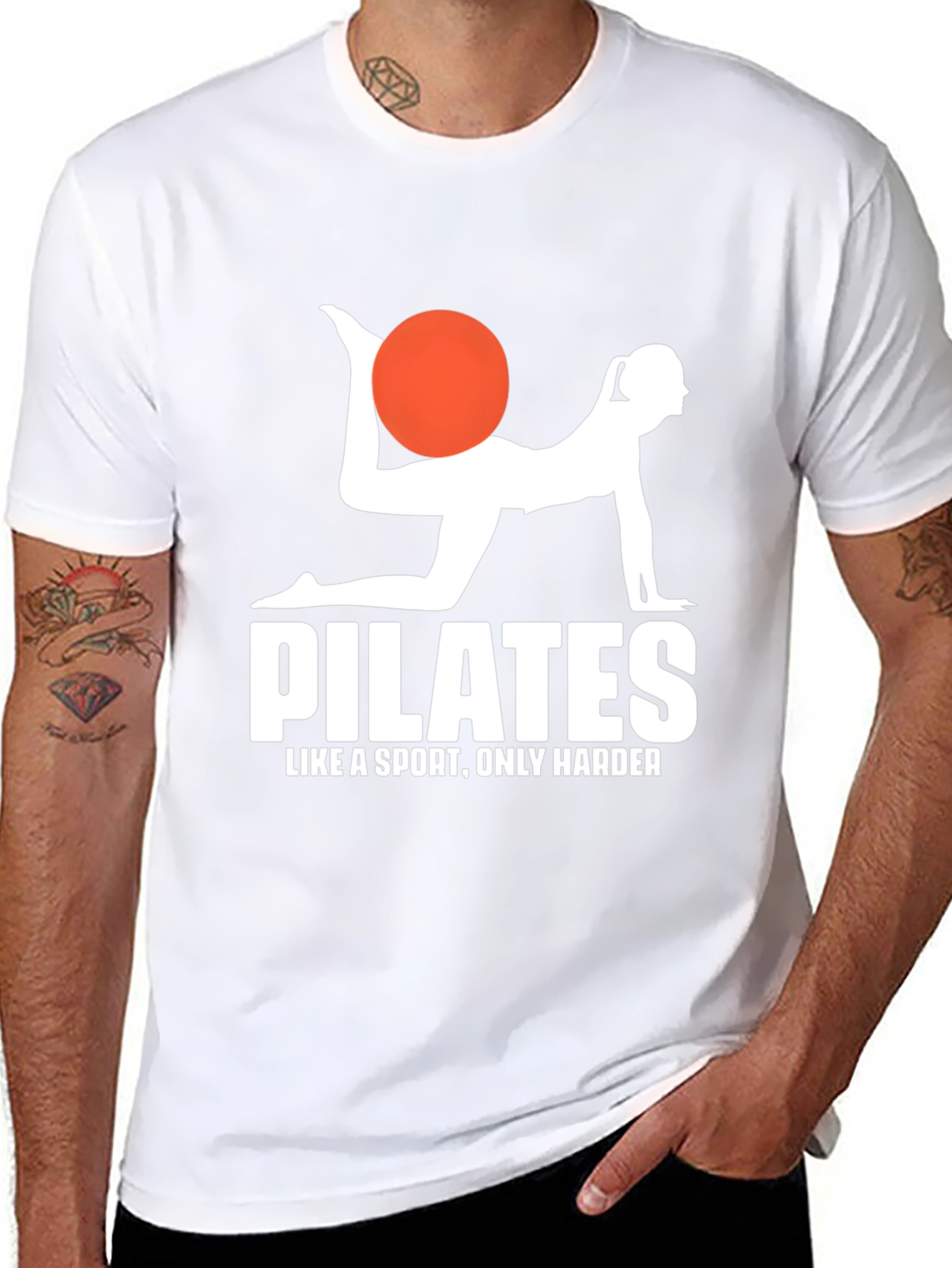 Pilates T-Shirt - Like a Sport Only Harder