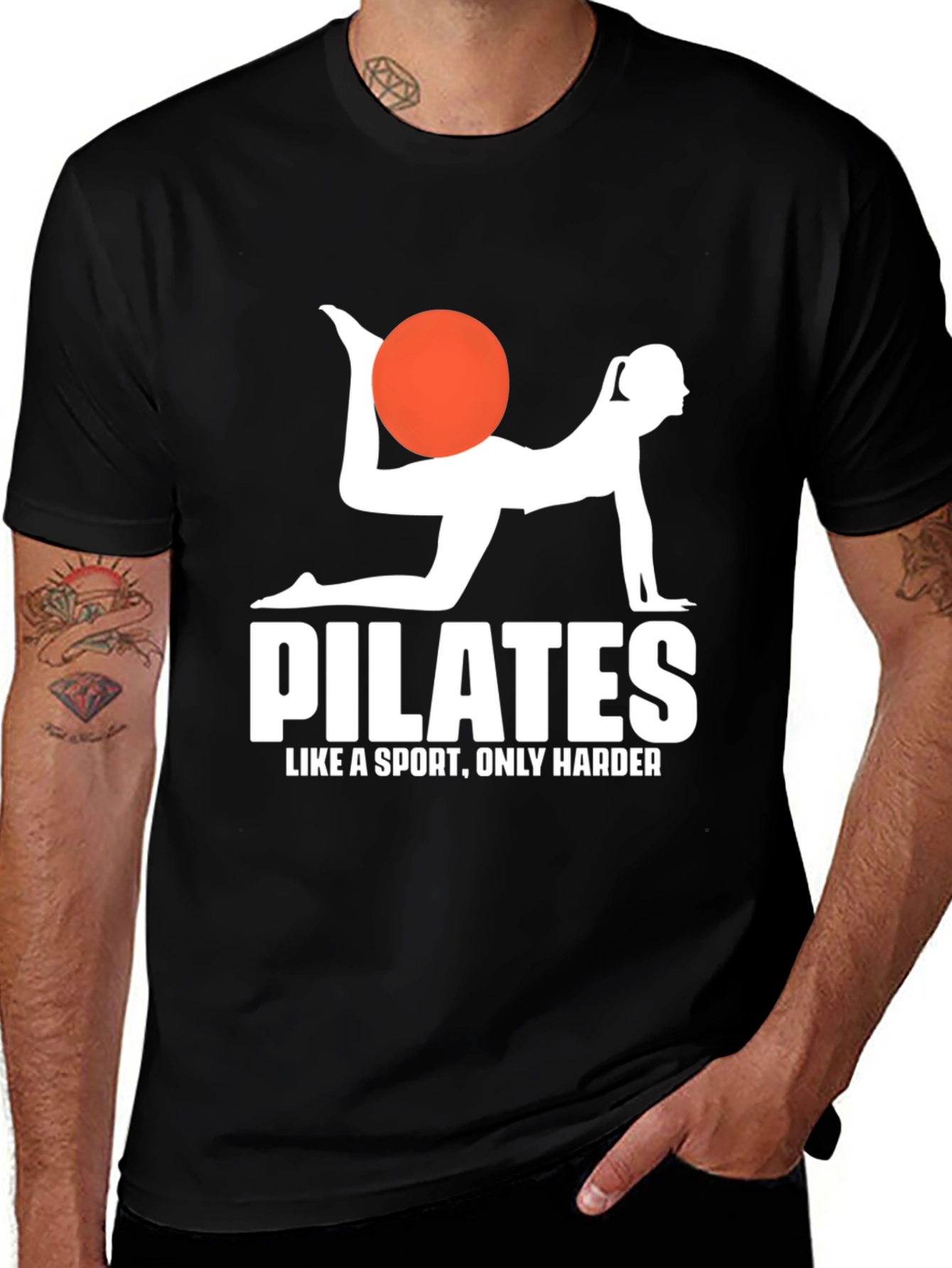 Pilates T-Shirt - Like a Sport Only Harder