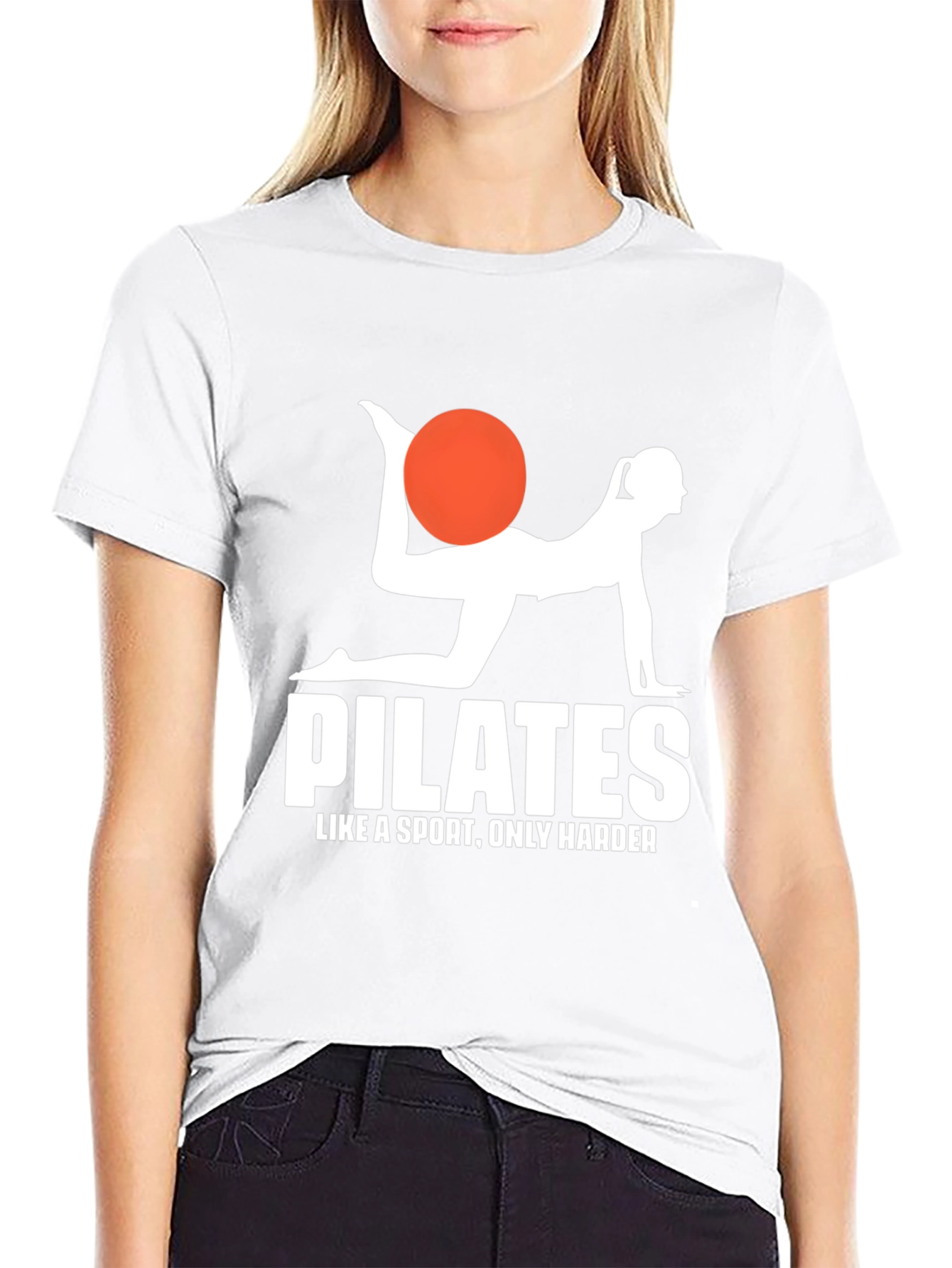 Pilates T-Shirt - Like a Sport Only Harder