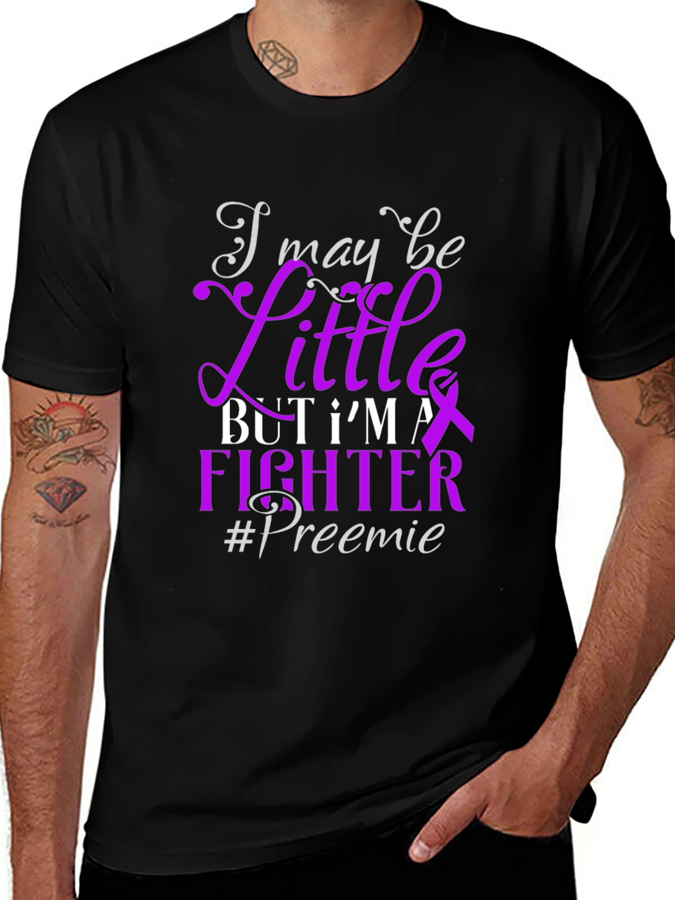 Premie Fighter T-Shirt Black Cotton