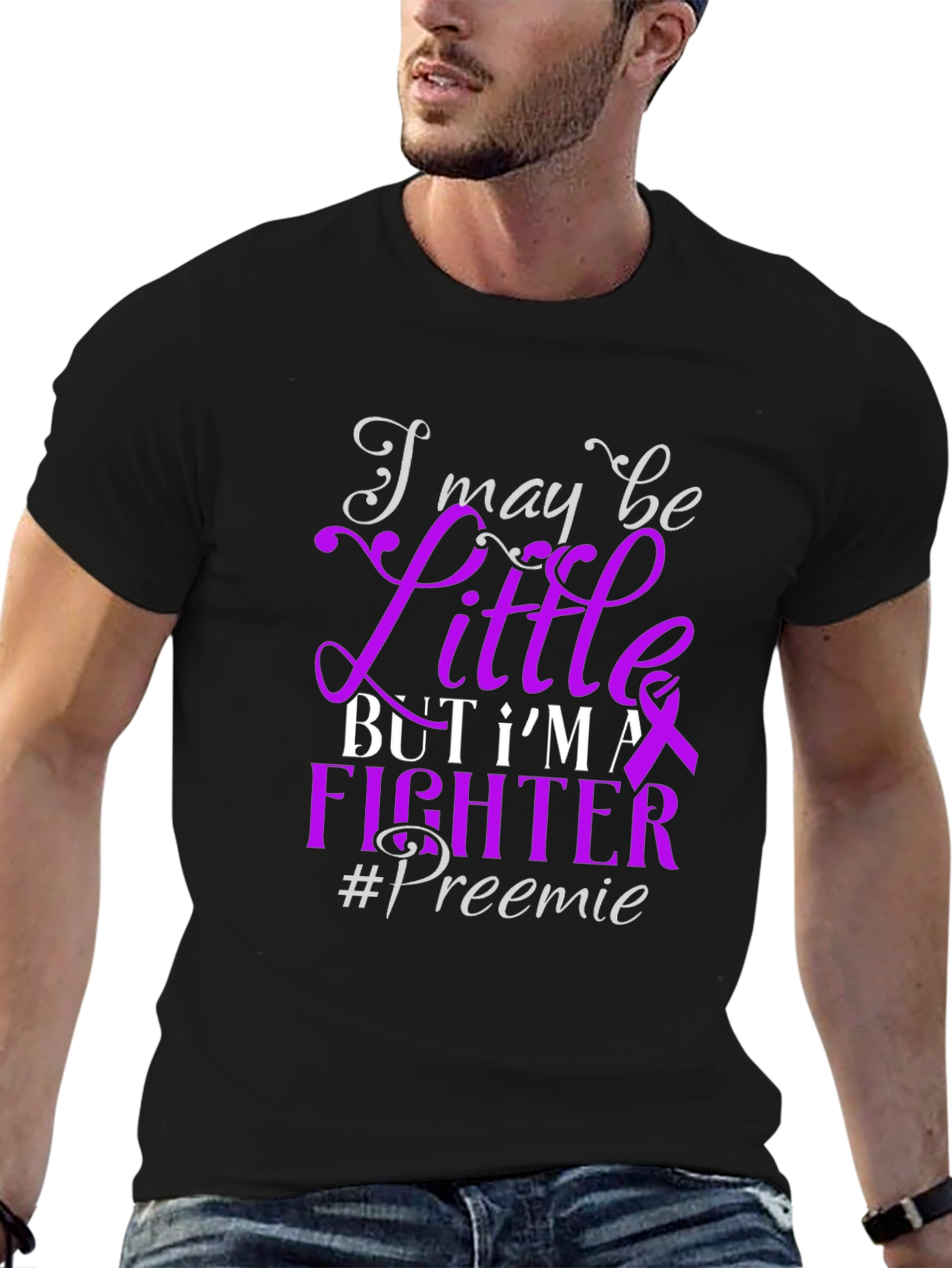 Premie Fighter T-Shirt Black Cotton