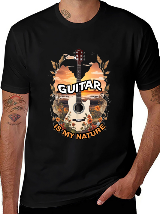 Guitar Is My Nature Graphic Tee