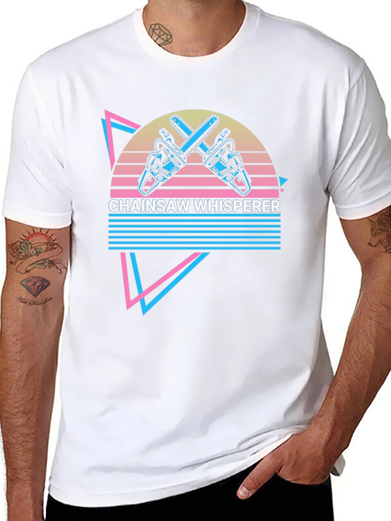 Chainsaw Whisperer Graphic T-Shirt