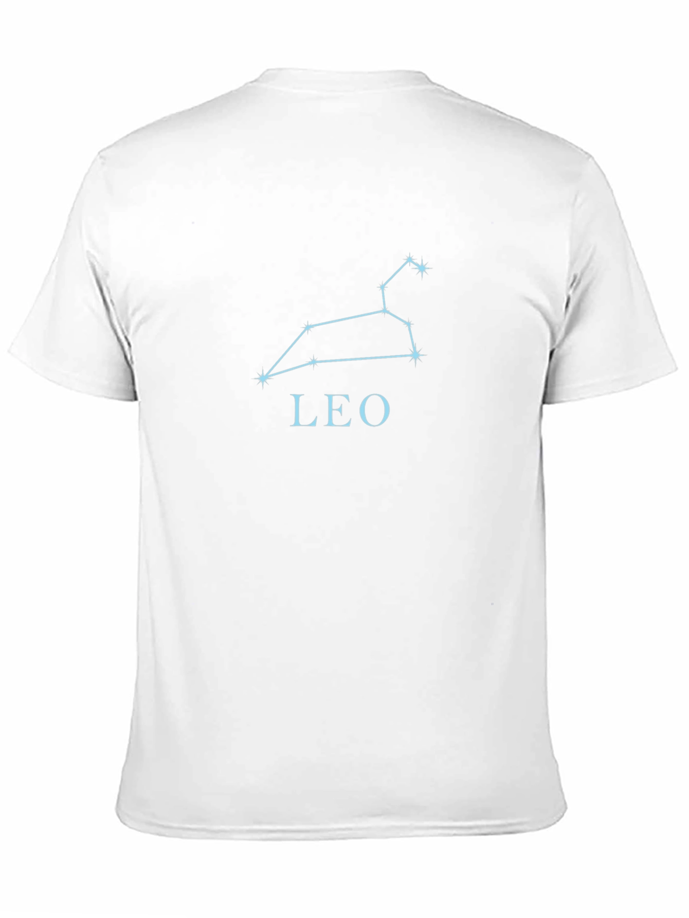 Leo Constellation Graphic Tee - Black Unisex T-Shirt
