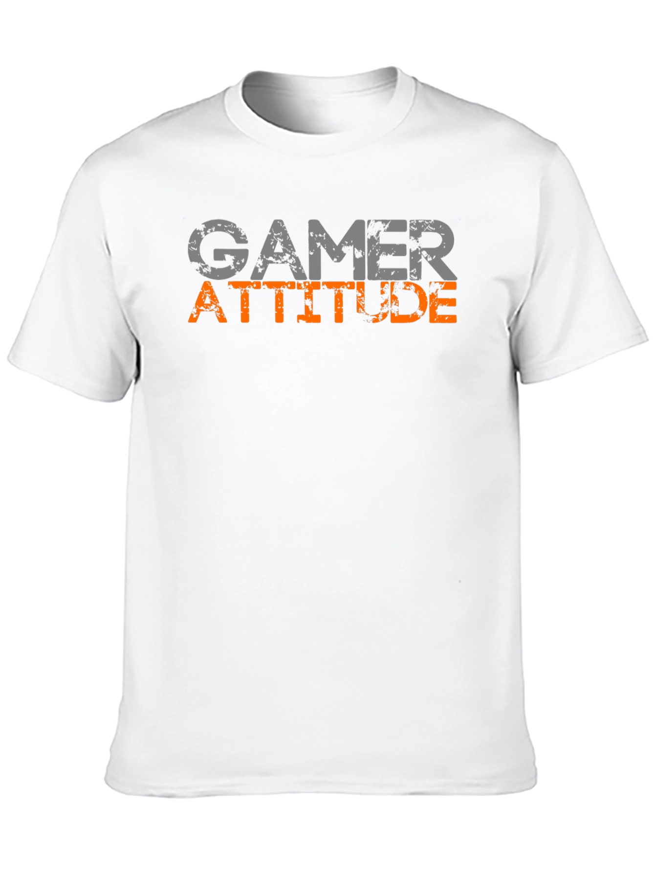 Gamer Attitude Graphic Tee - Black