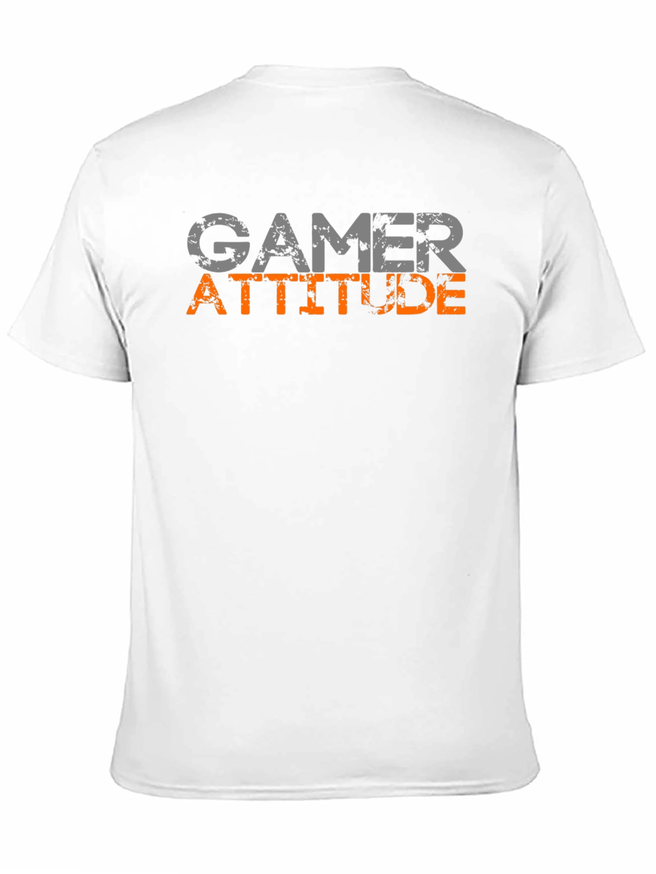 Gamer Attitude Graphic Tee - Black