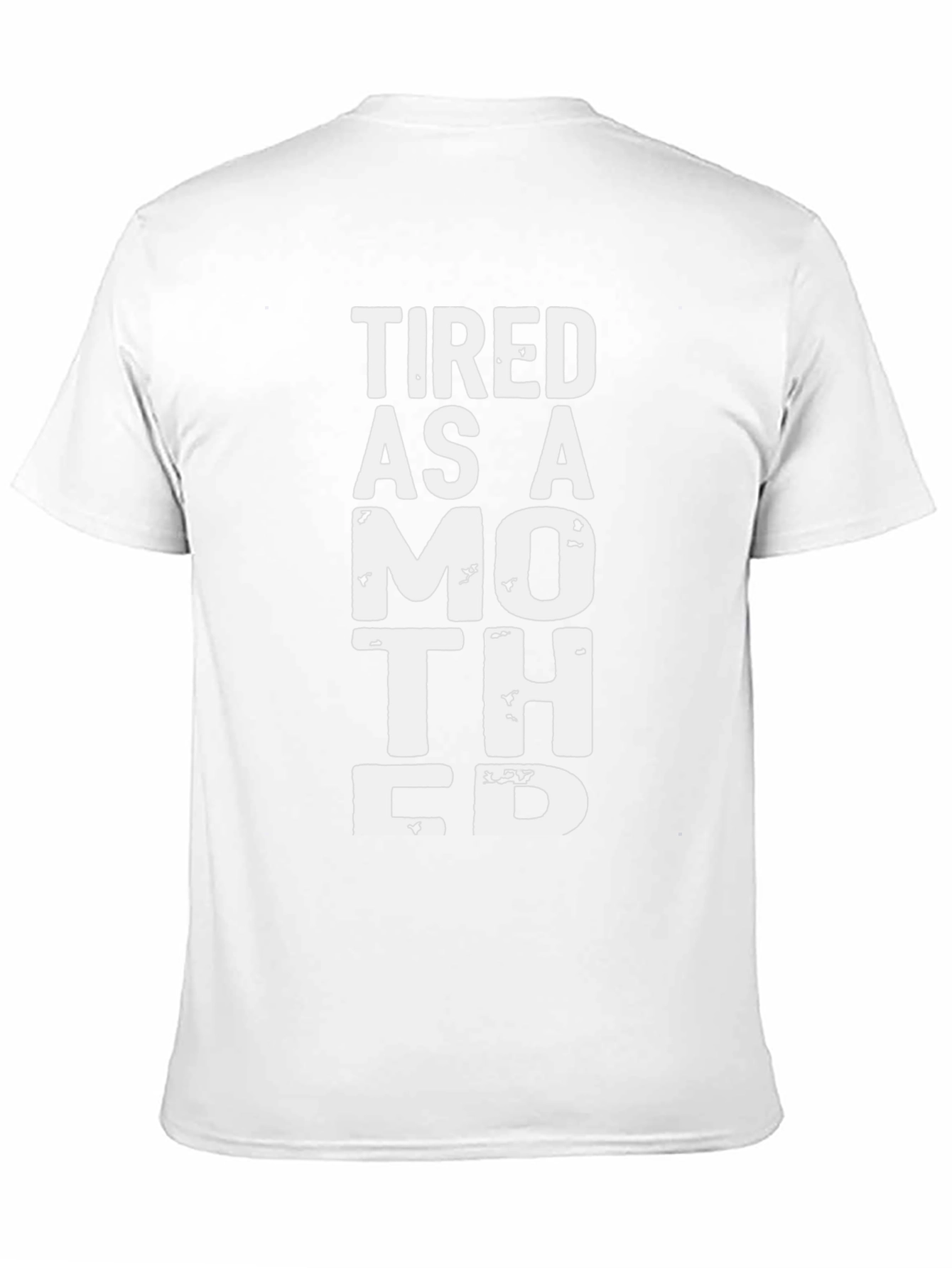 Tired As A Mother Black Graphic Tee