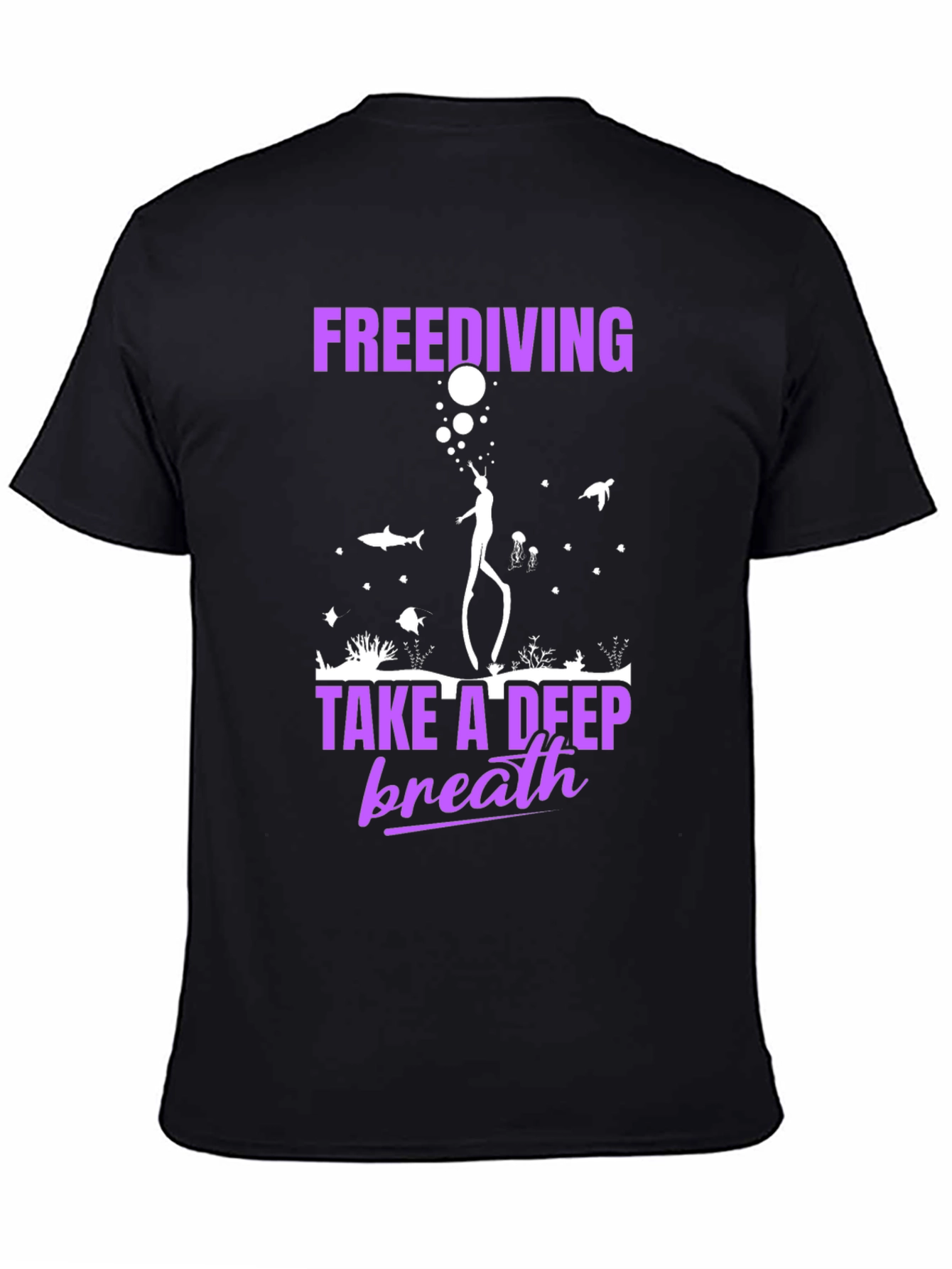 Freediving T-Shirt: Take a Deep Breath