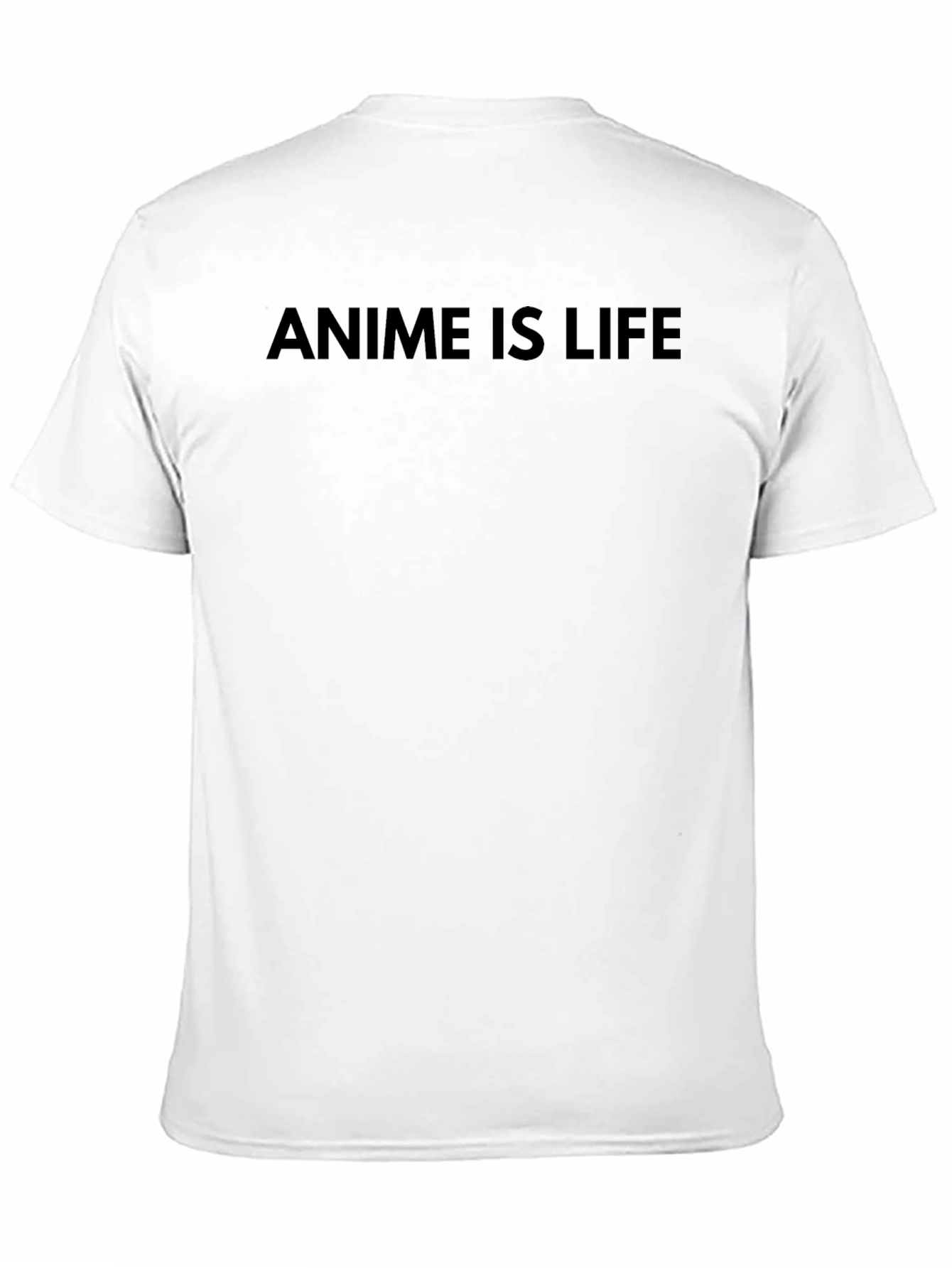 Anime is Life T-Shirt - Black