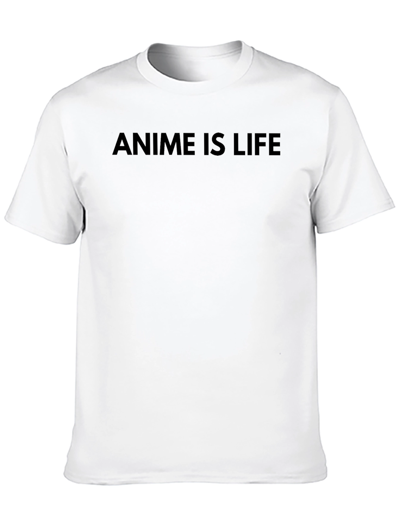 Anime is Life T-Shirt - Black