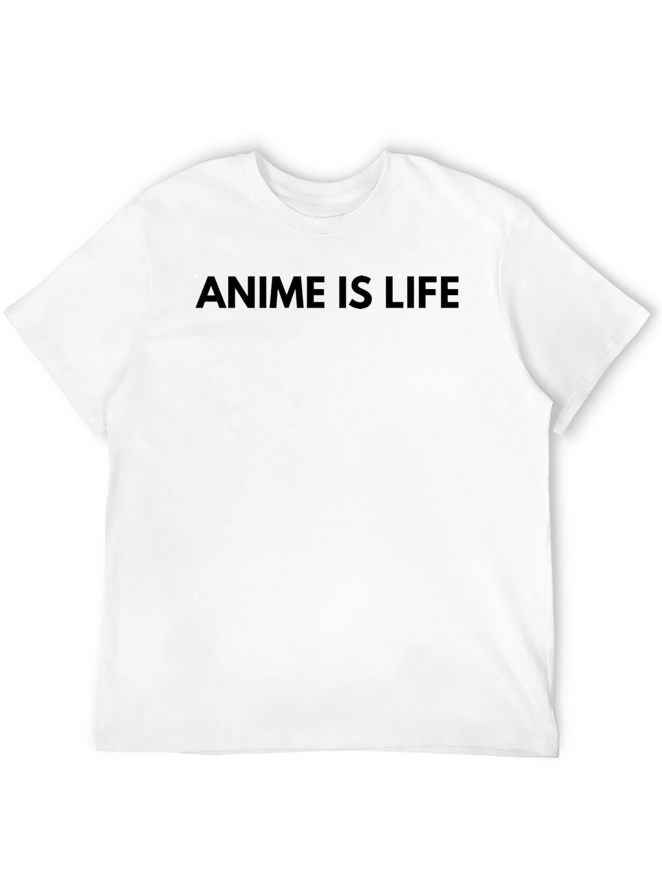 Anime is Life T-Shirt - Black
