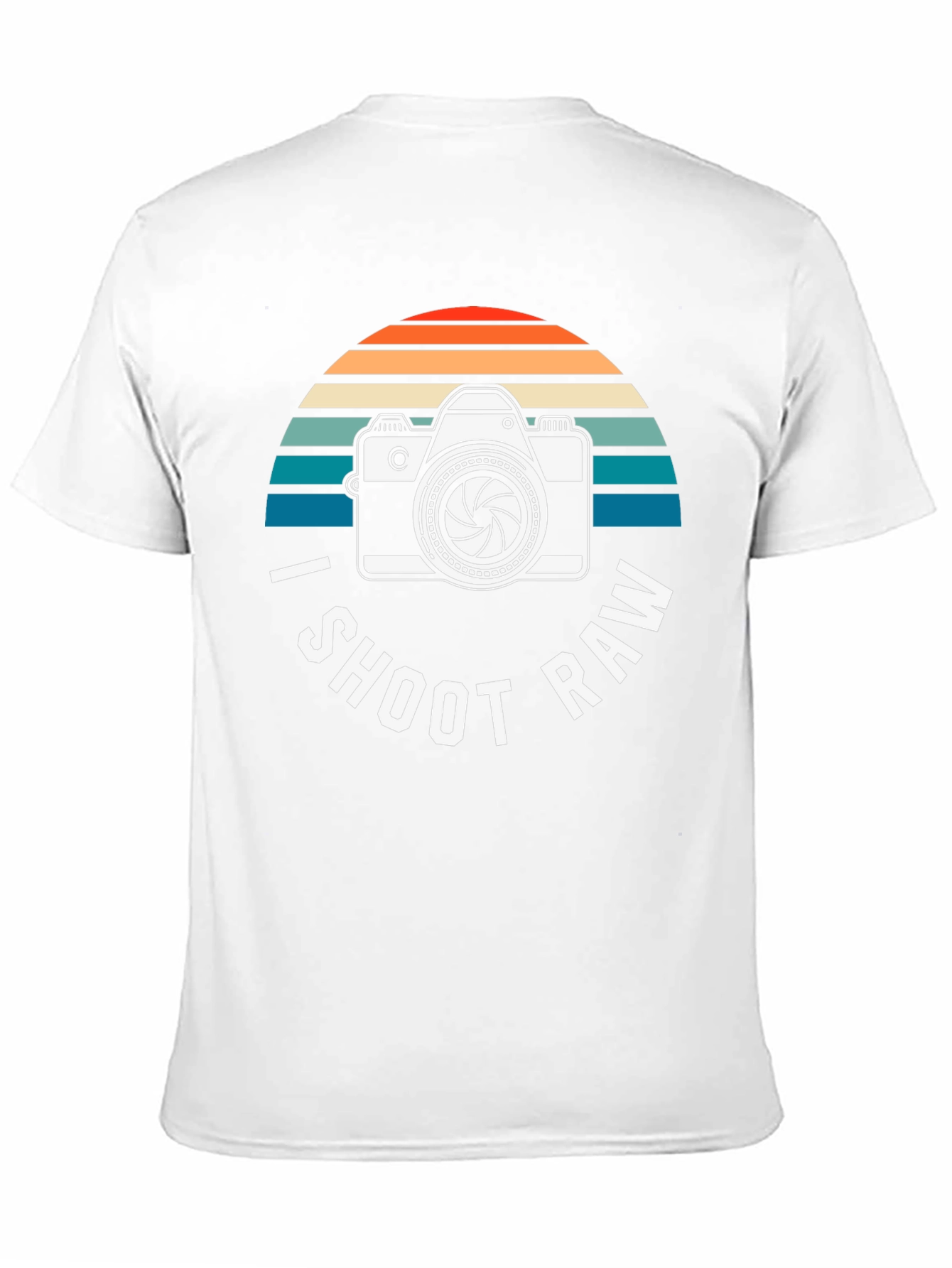 I Shoot RAW Camera Graphic Tee
