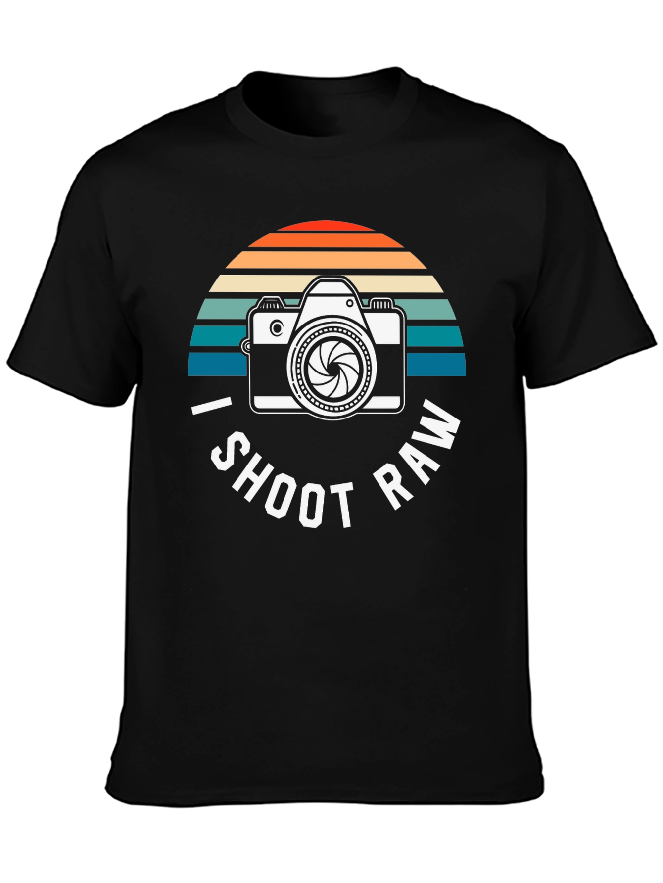 I Shoot RAW Camera Graphic Tee