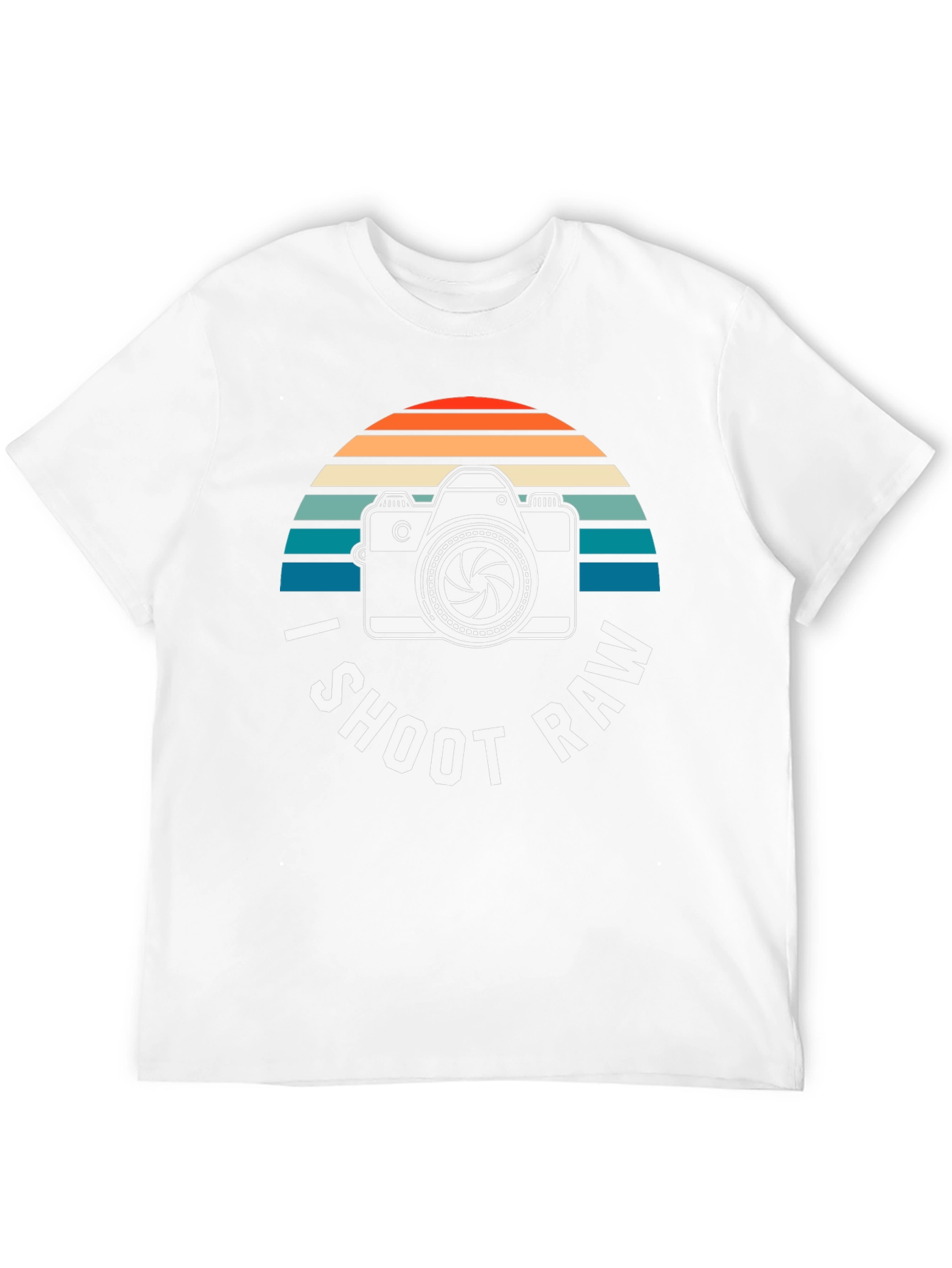 I Shoot RAW Camera Graphic Tee