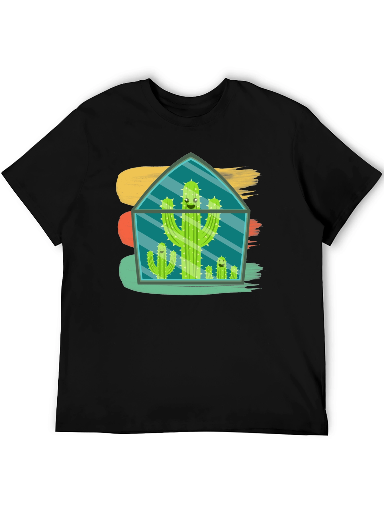 Cactus Terrarium T-Shirt - Funny Plant Lover Tee
