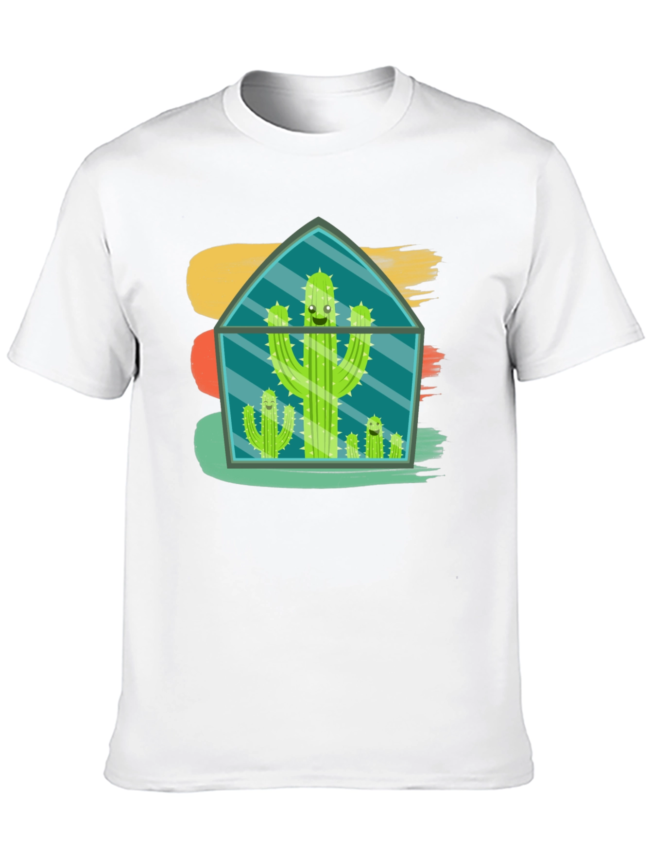 Cactus Terrarium T-Shirt - Funny Plant Lover Tee