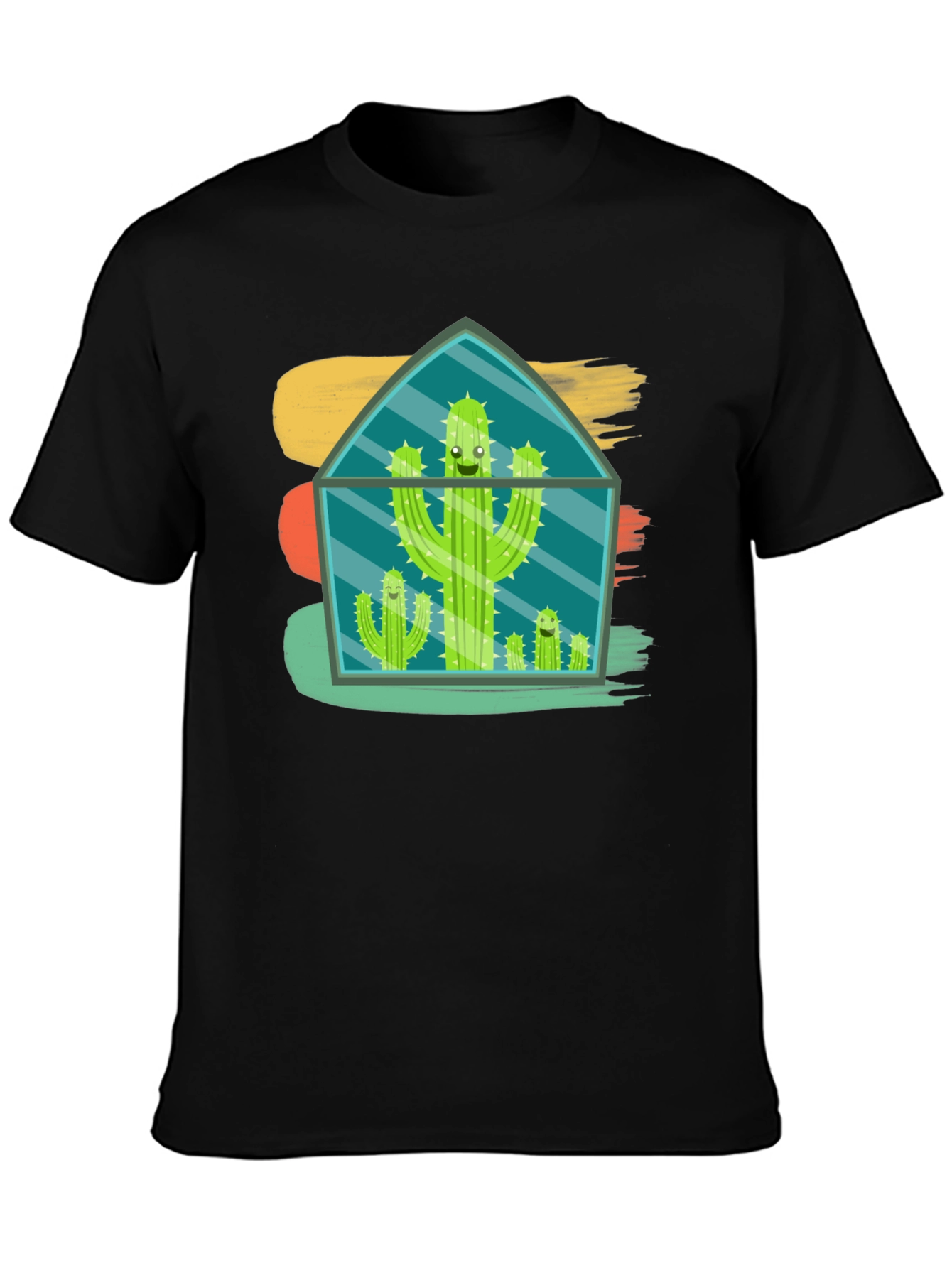 Cactus Terrarium T-Shirt - Funny Plant Lover Tee