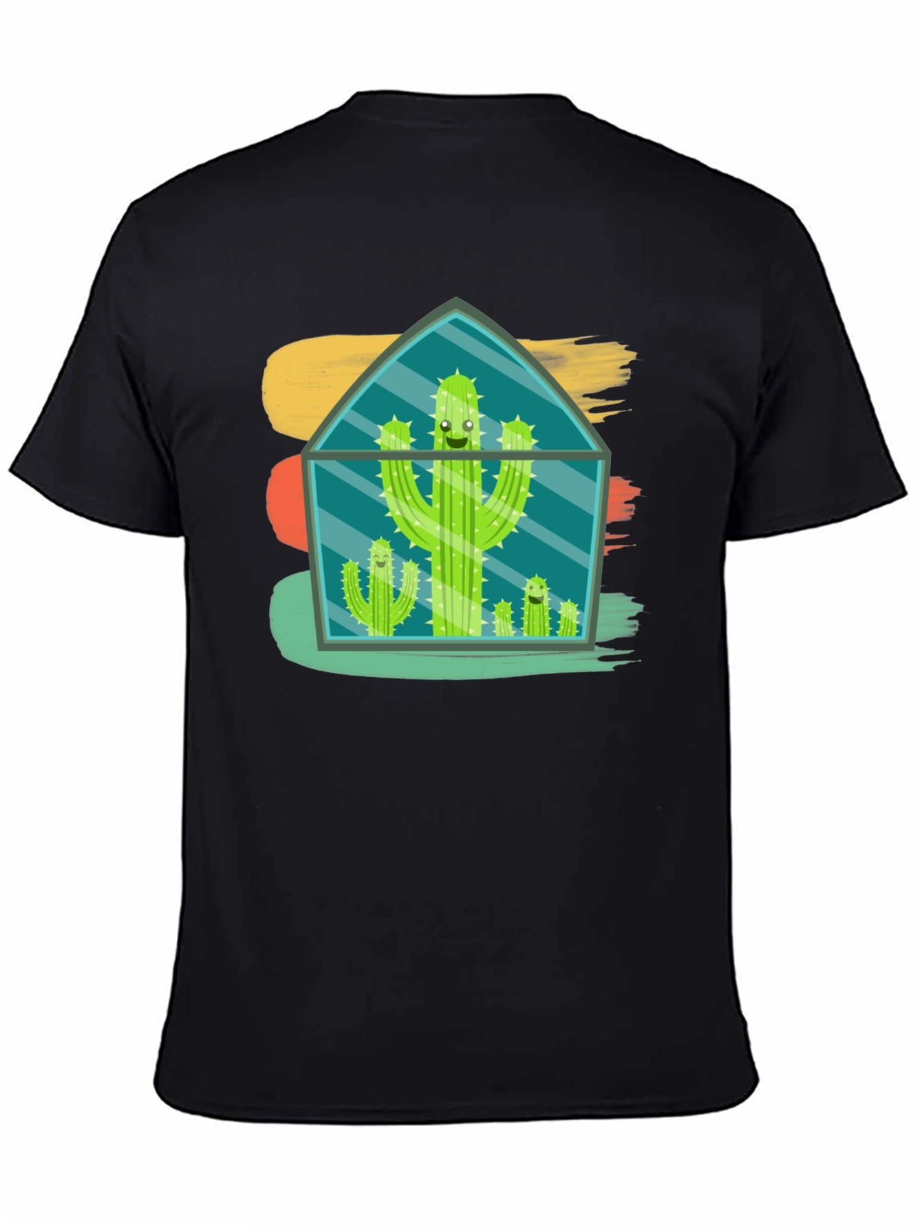 Cactus Terrarium T-Shirt - Funny Plant Lover Tee