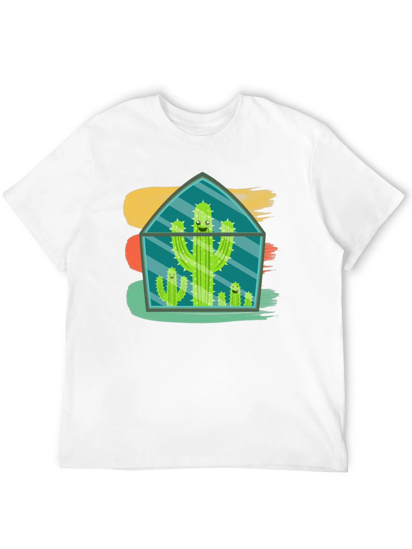 Cactus Terrarium T-Shirt - Funny Plant Lover Tee