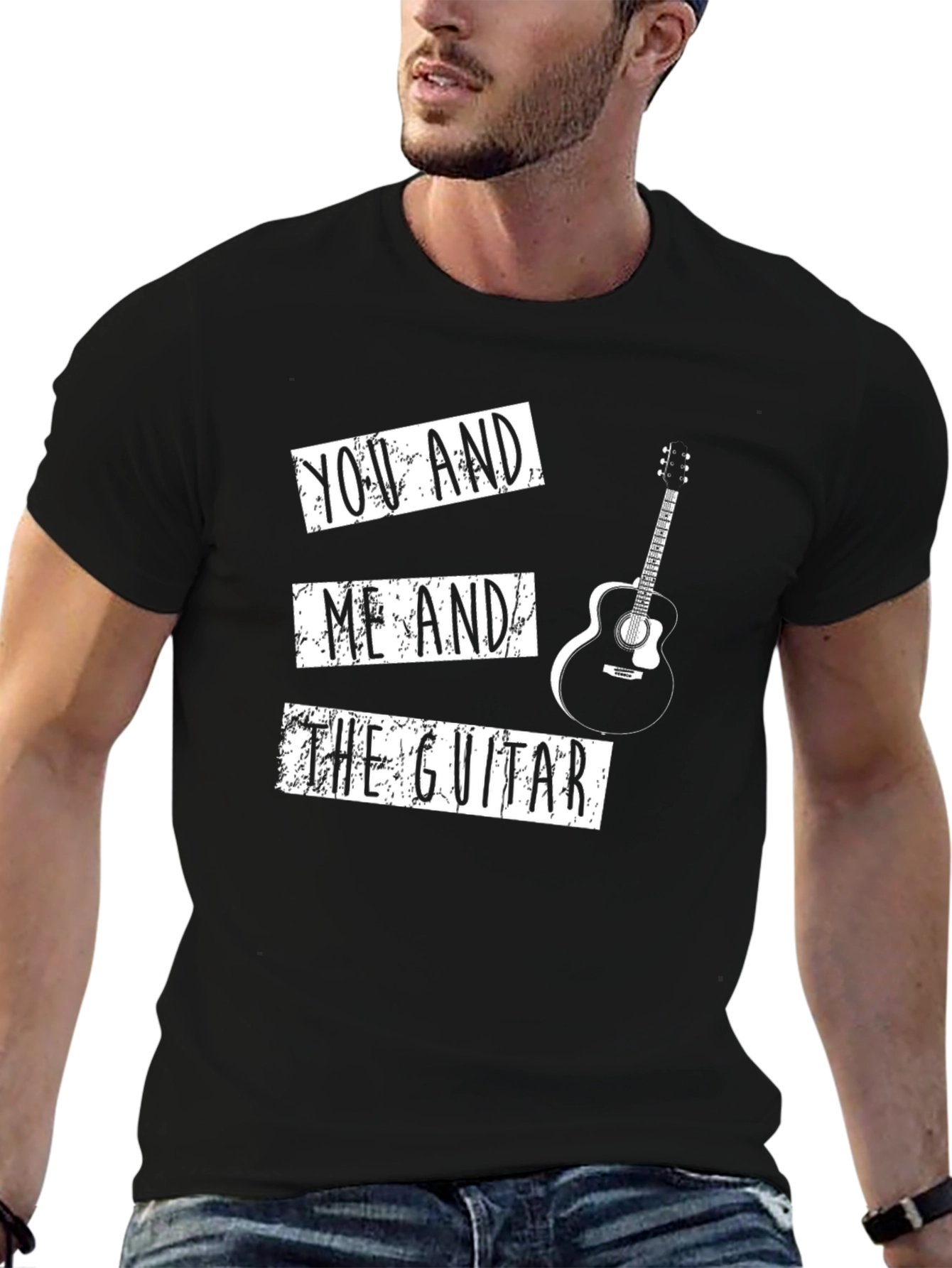 You and Me and the Guitar Graphic T-Shirt