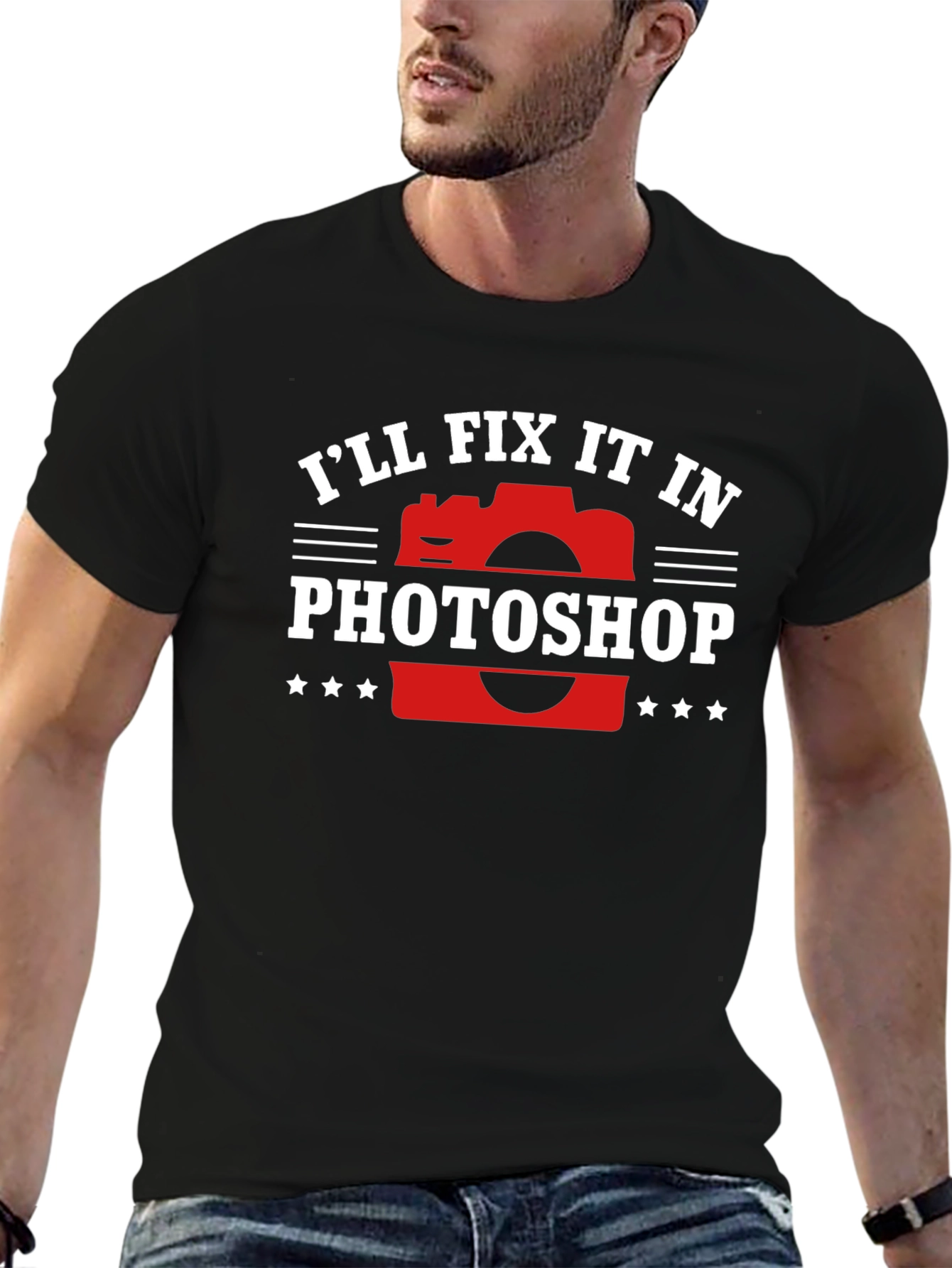Ill Fix It in Photoshop Graphic T-Shirt