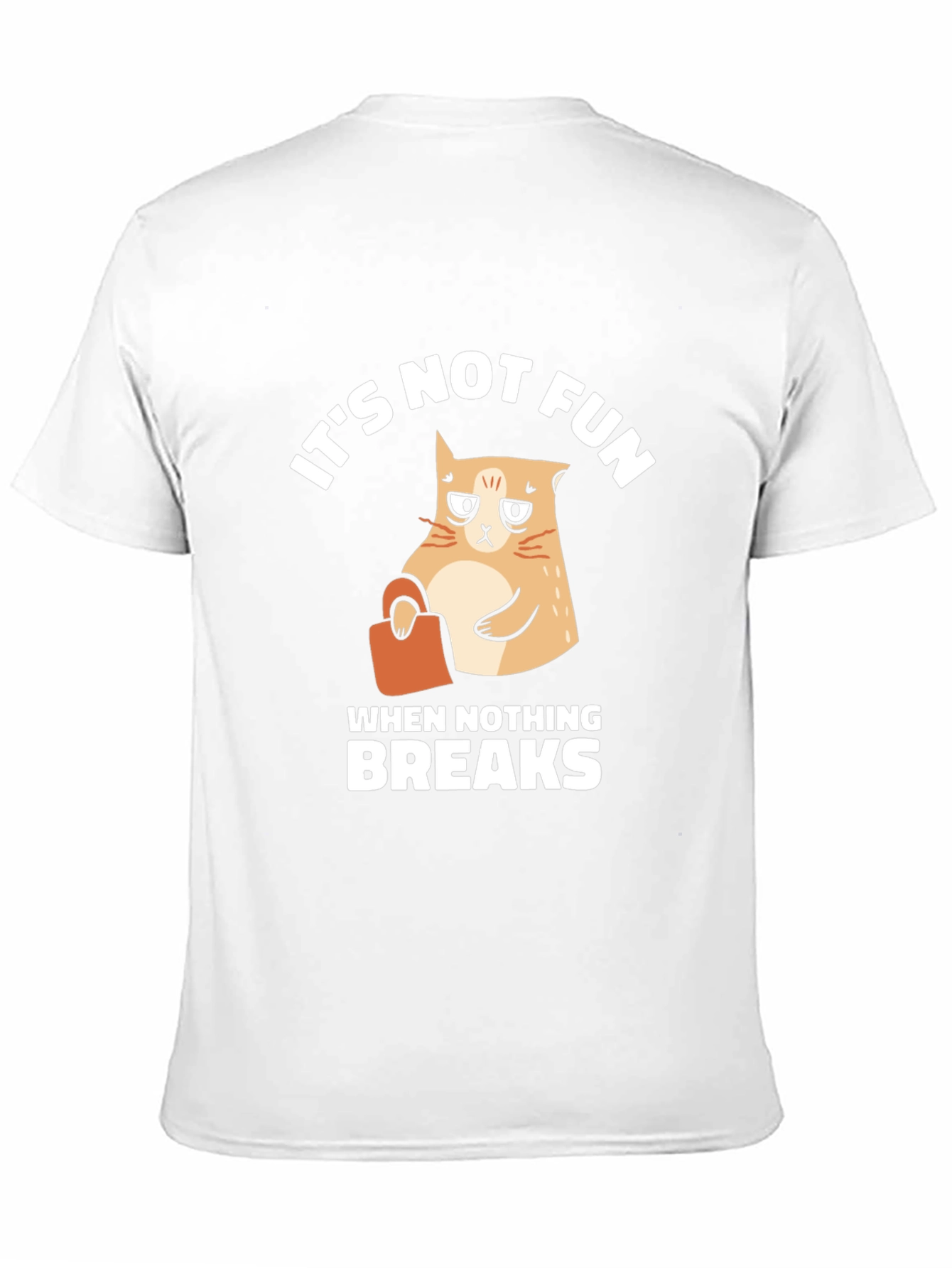Its Not Fun Cat Graphic T-Shirt