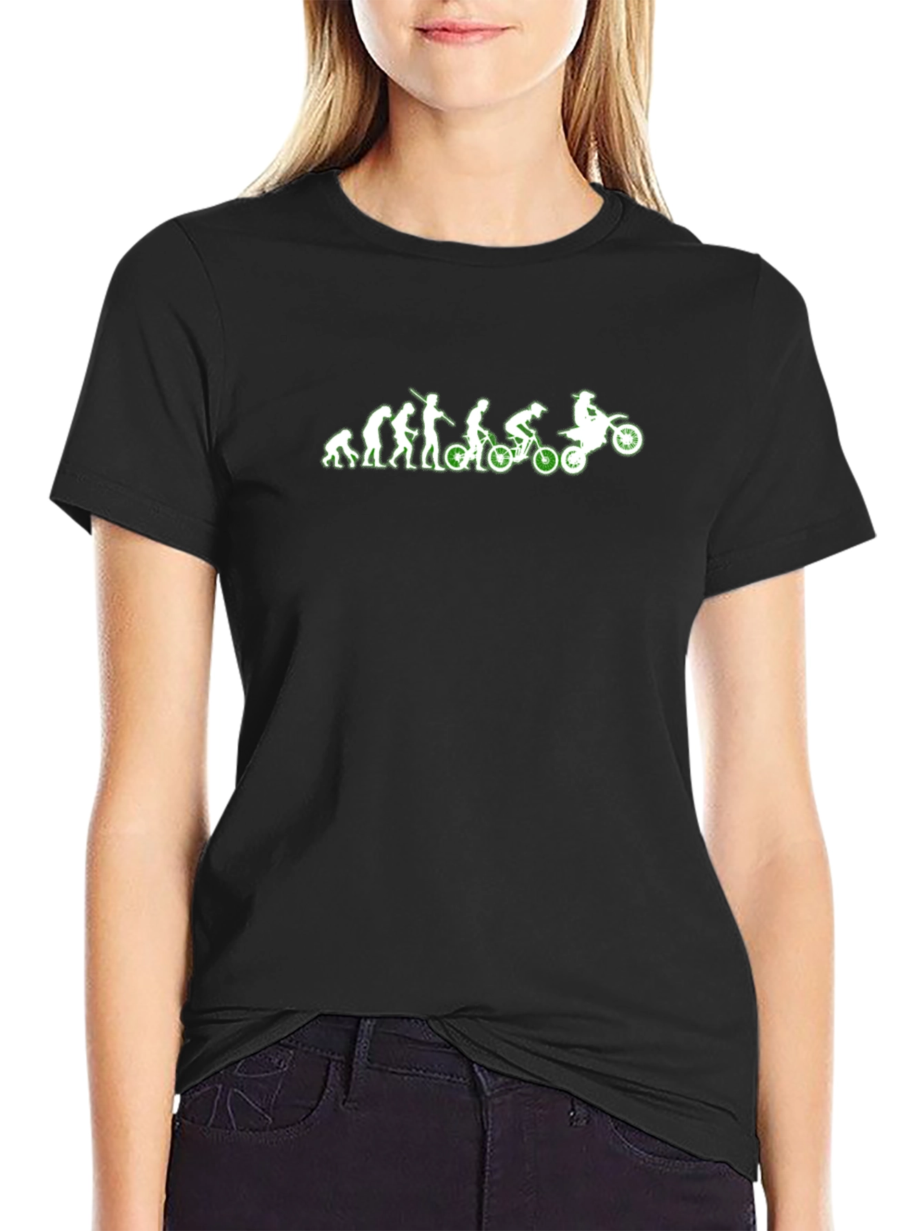 Evolution of Motocross T-Shirt - Black