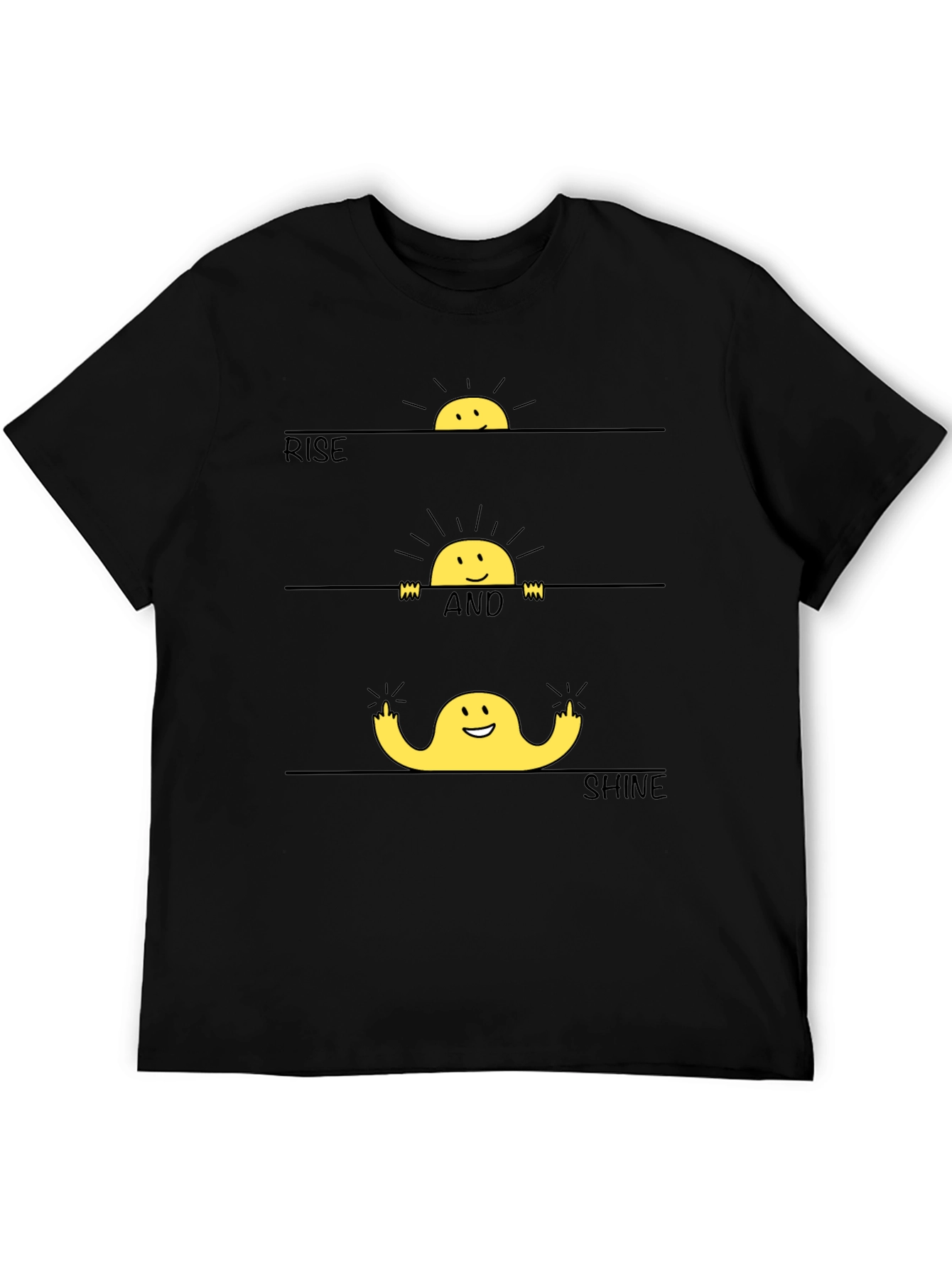 Rise and Shine Graphic Print T-Shirt