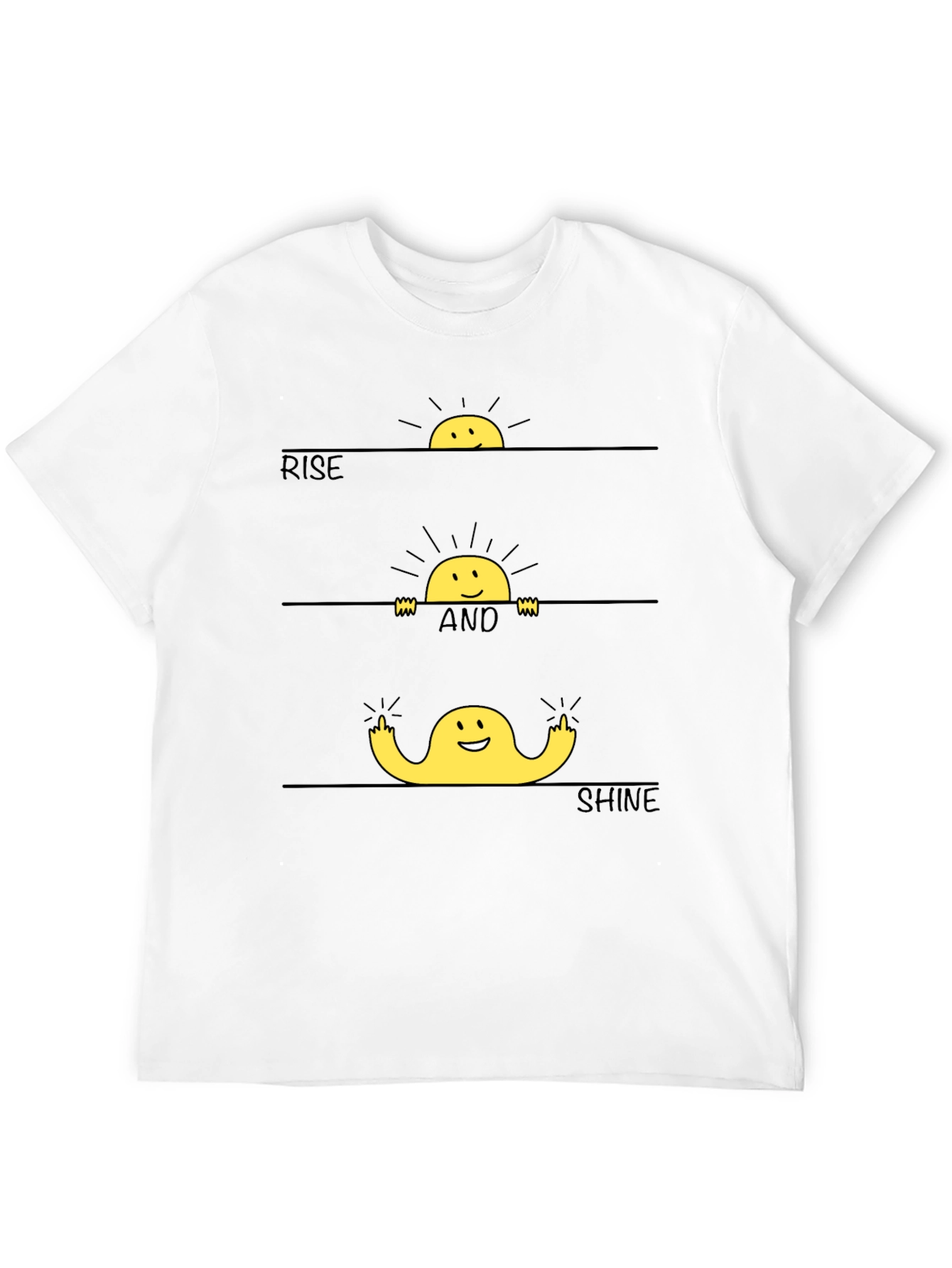 Rise and Shine Graphic Print T-Shirt