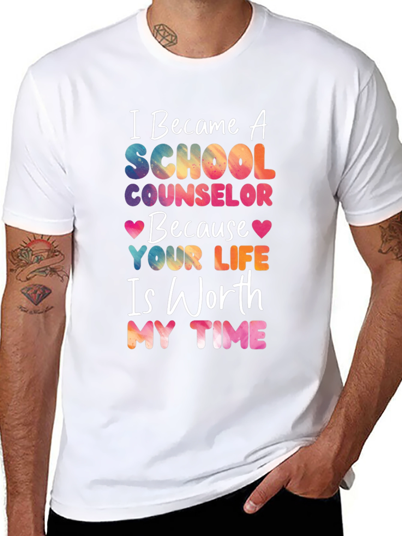 School Counselor Tee - Worth My Time