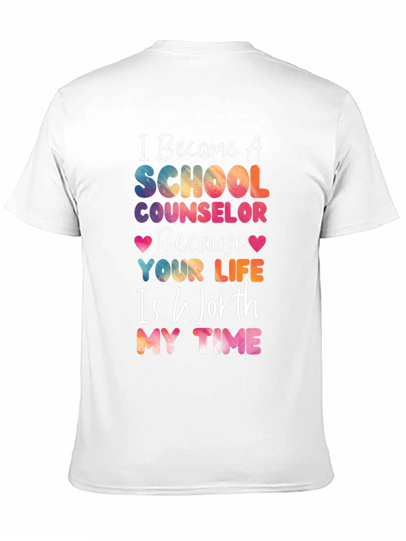 School Counselor Tee - Worth My Time