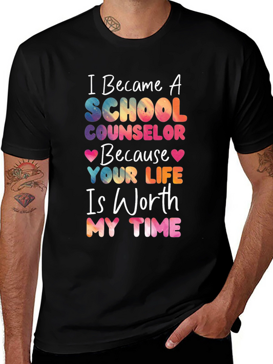 School Counselor Tee - Worth My Time