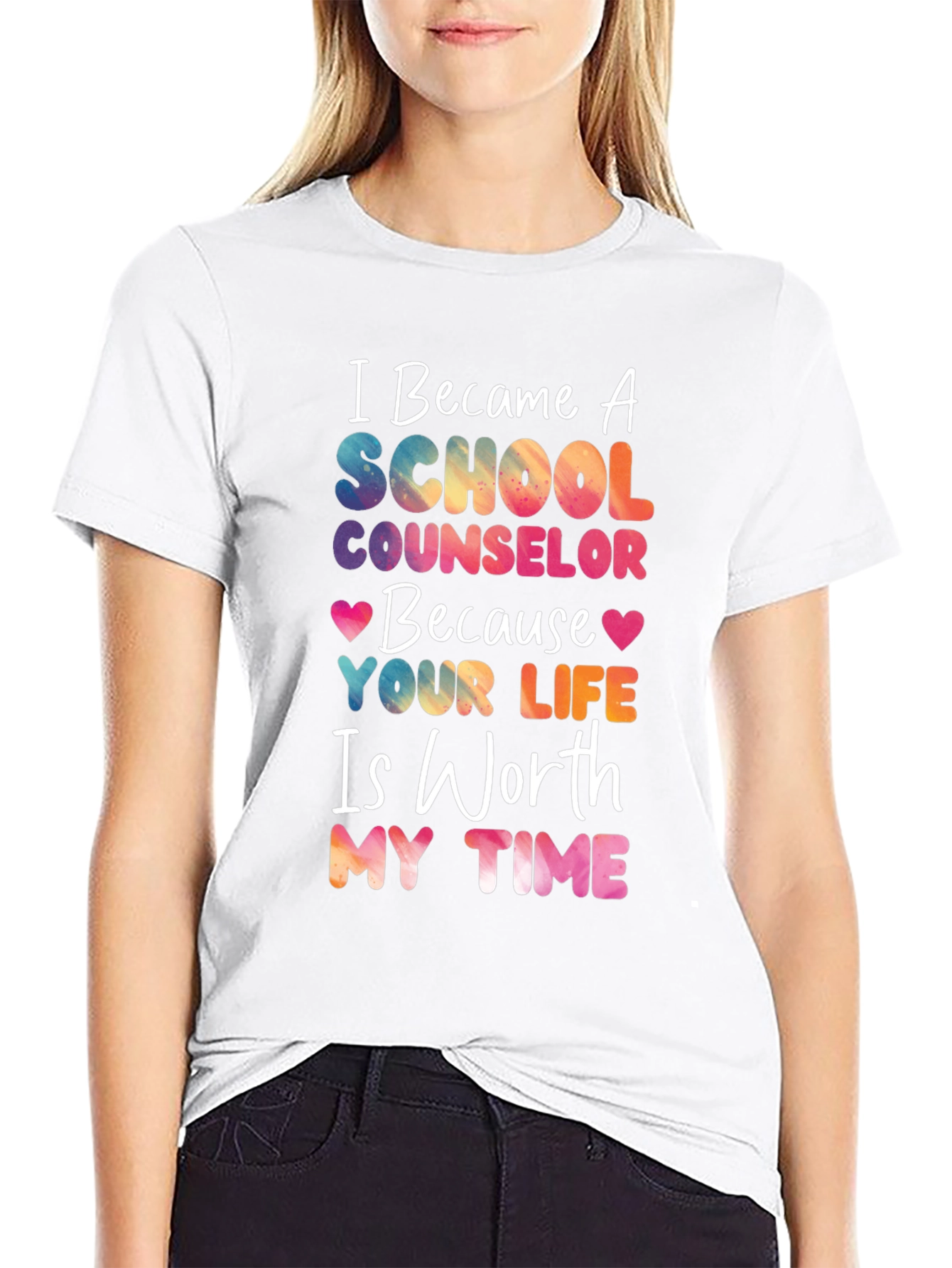 School Counselor Tee - Worth My Time