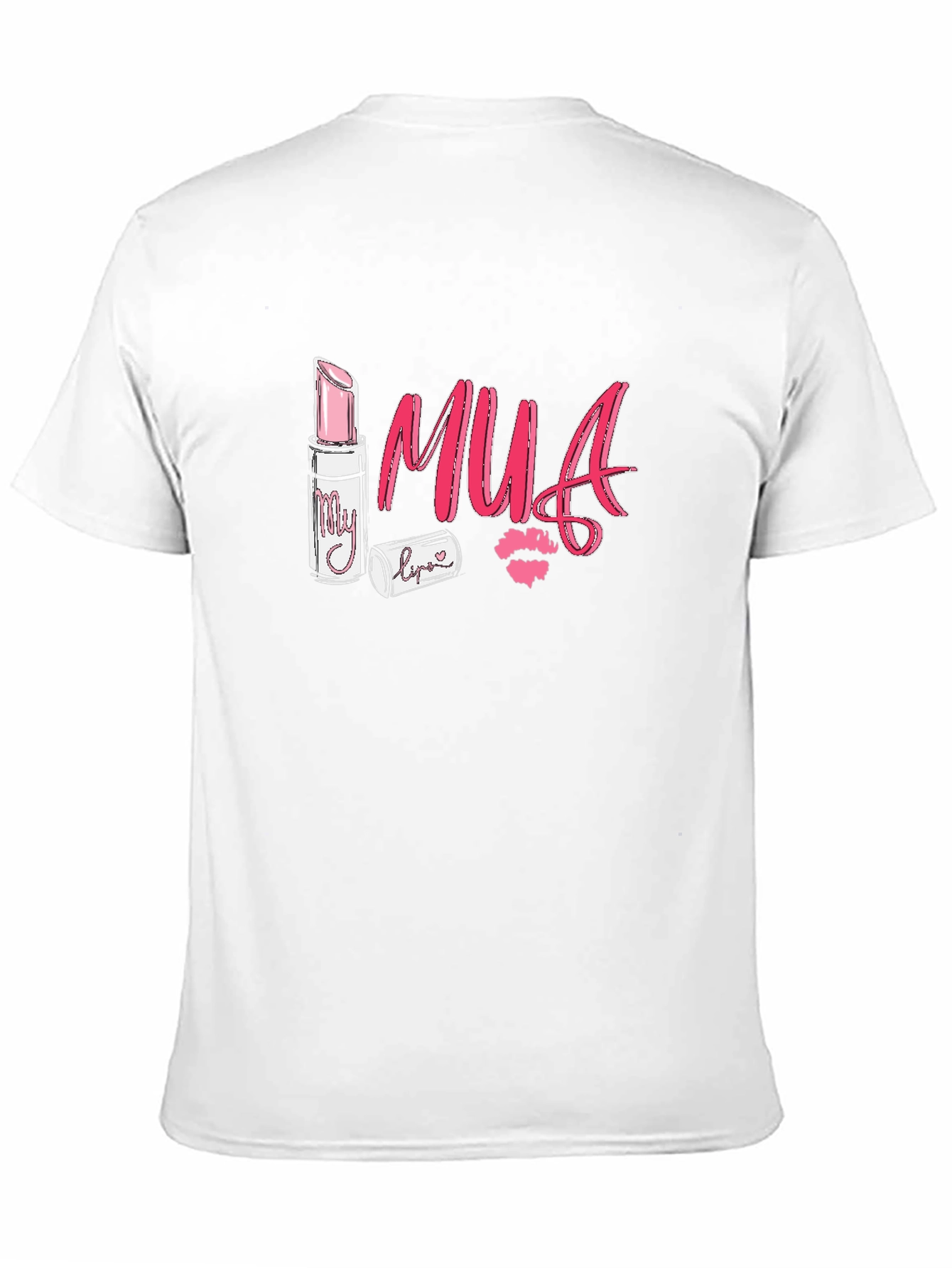 MUA Lipstick Graphic Tee - Makeup Artist T-Shirt