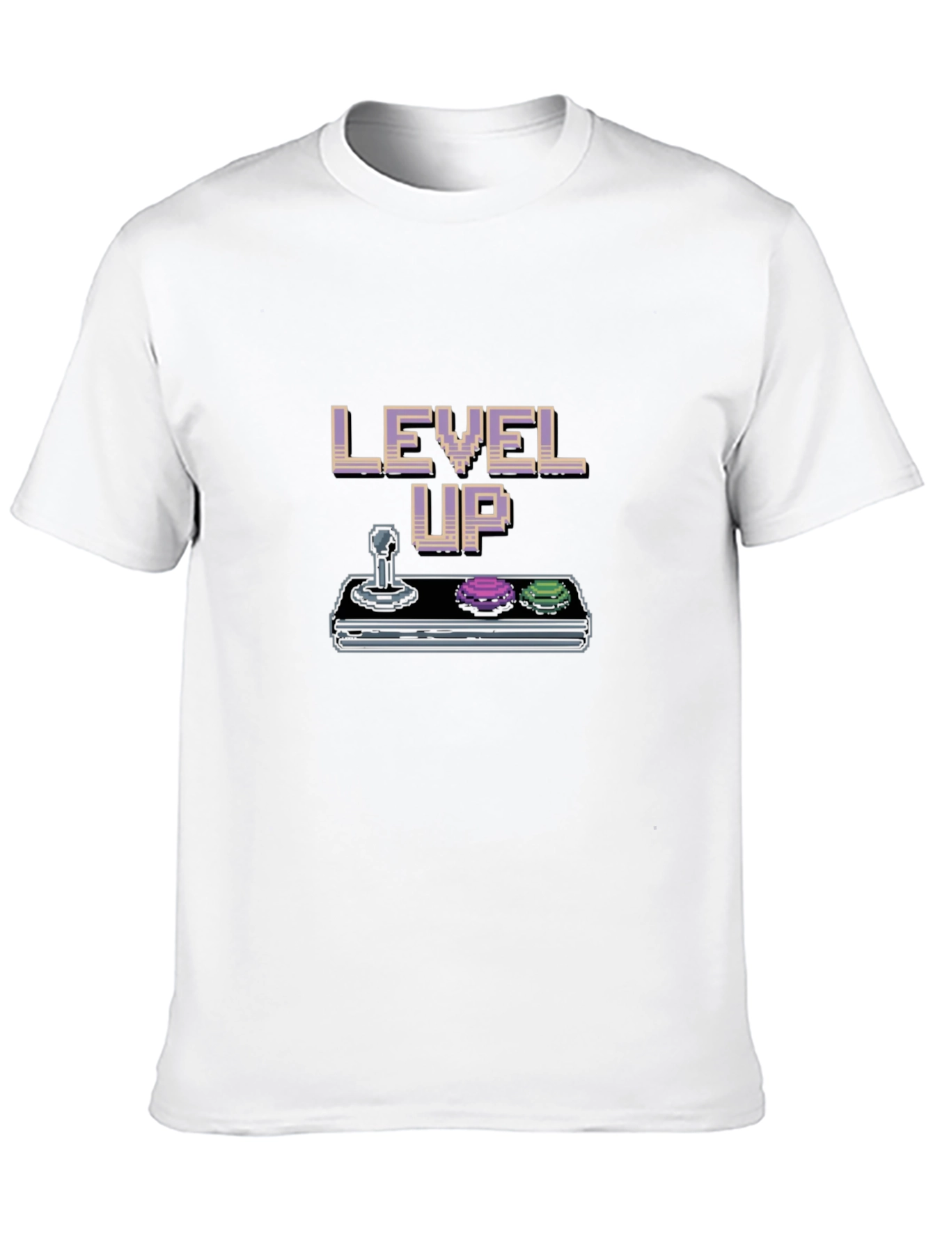 Level Up Gamer T-Shirt - Retro Arcade Style