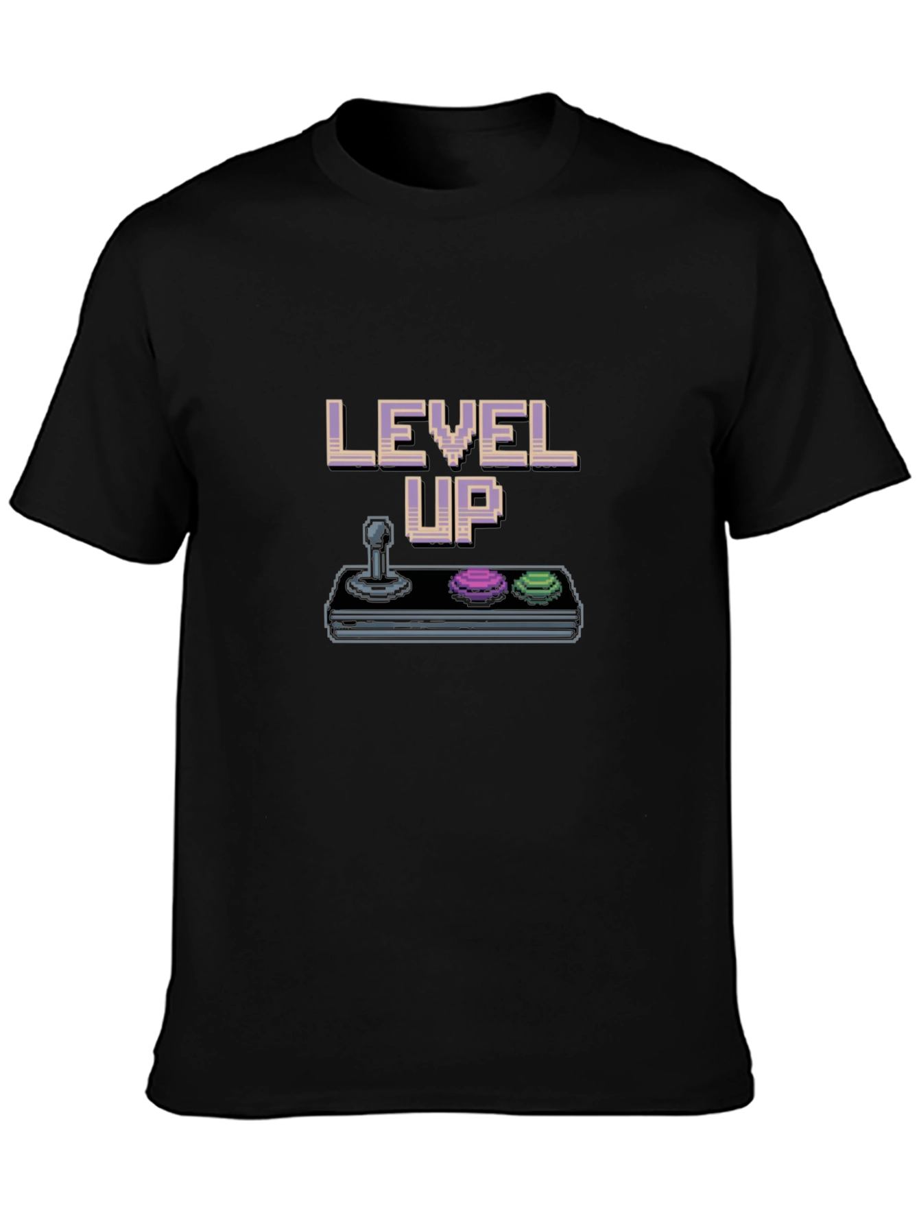 Level Up Gamer T-Shirt - Retro Arcade Style