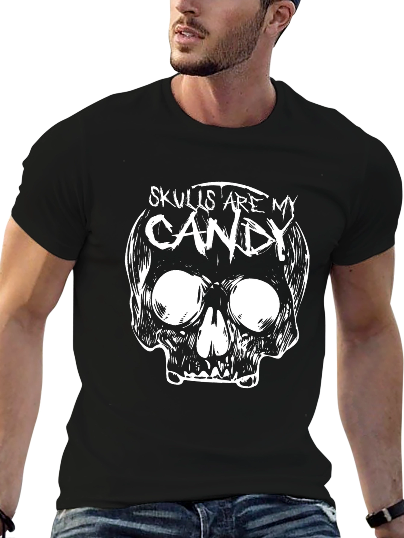 Skulls Are My Candy Graphic T-Shirt