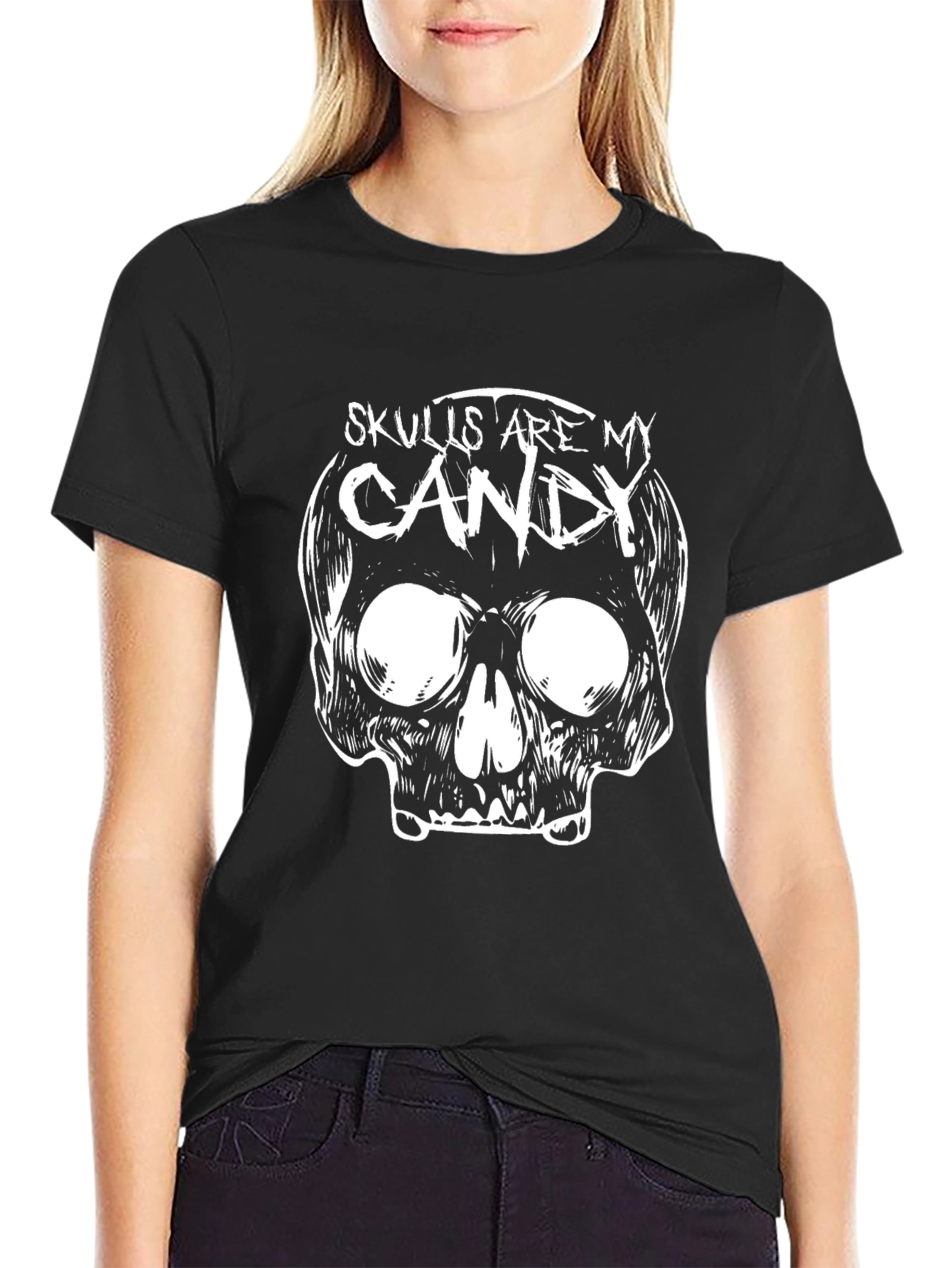 Skulls Are My Candy Graphic T-Shirt