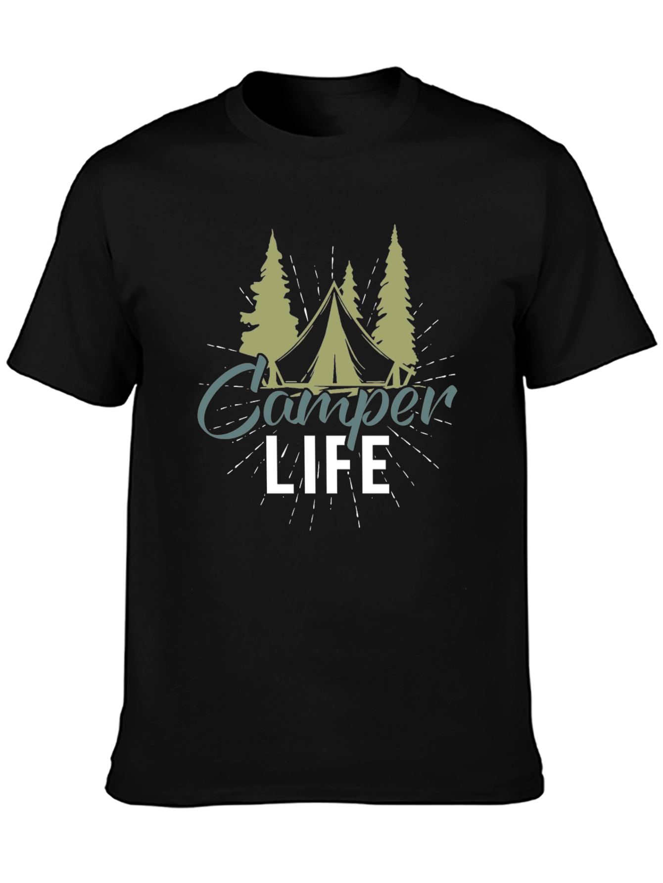 Camper Life T-Shirt - Outdoor Adventure Tee