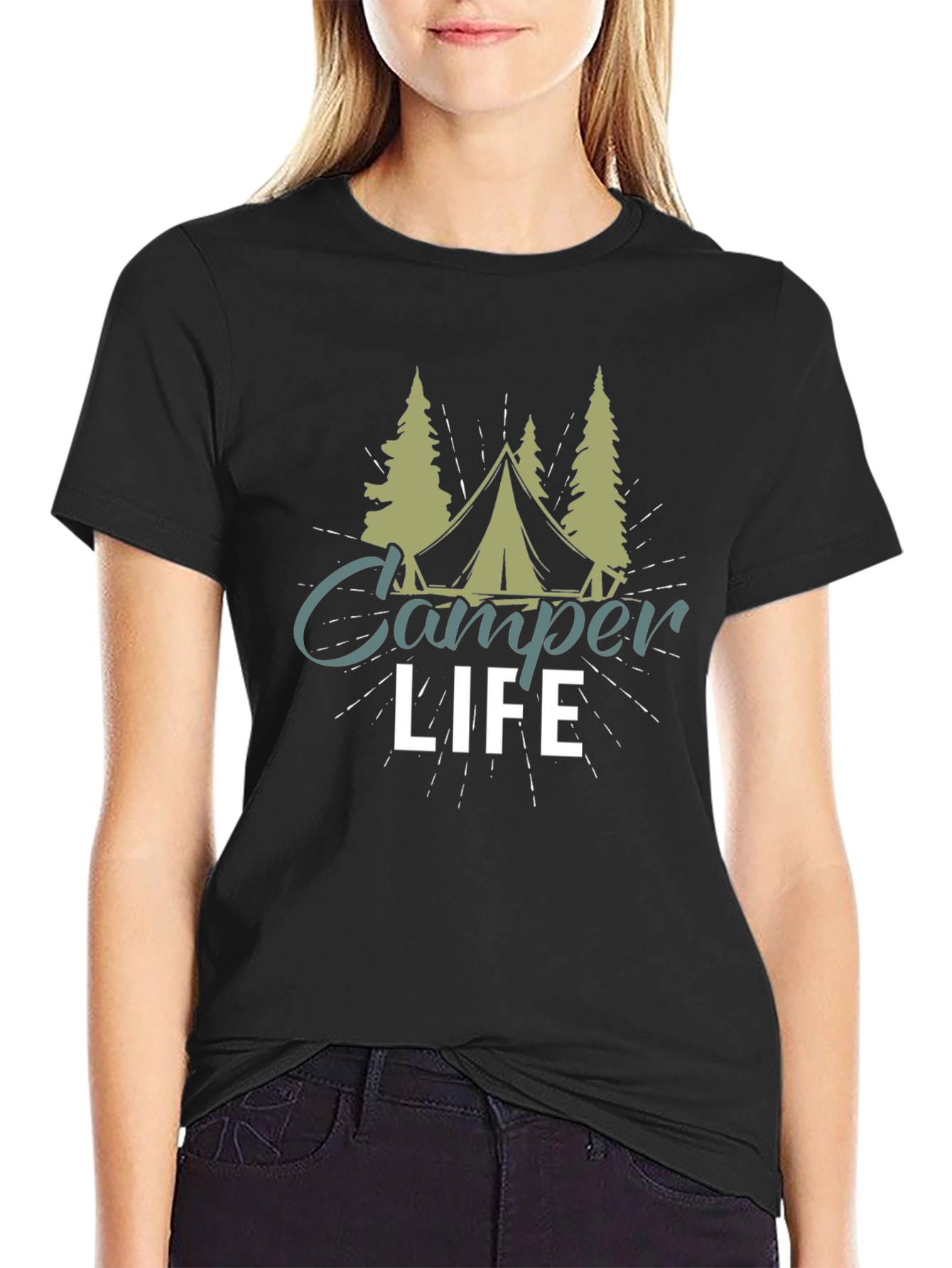 Camper Life T-Shirt - Outdoor Adventure Tee
