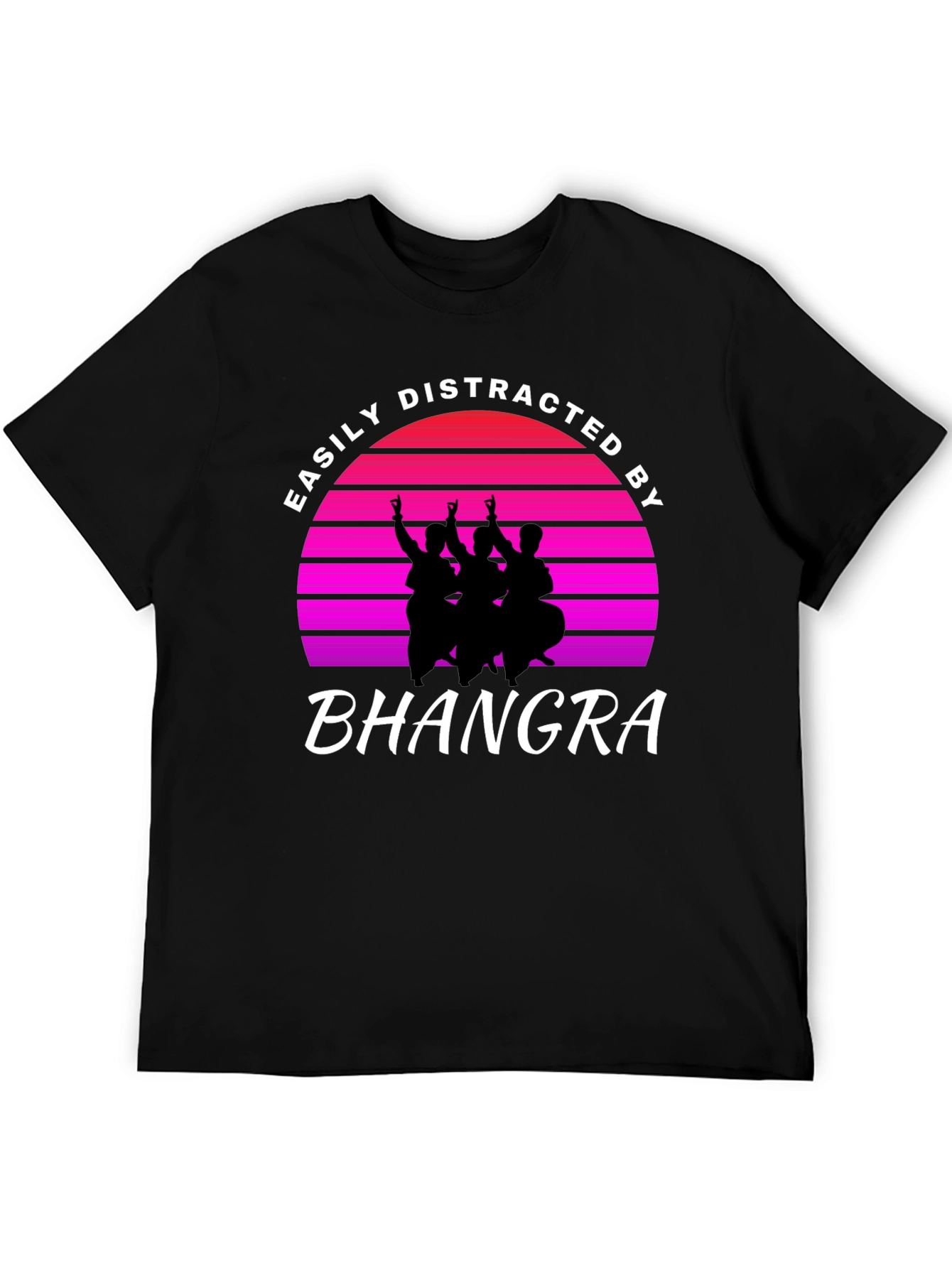 Easily Distracted By Bhangra Graphic Tee