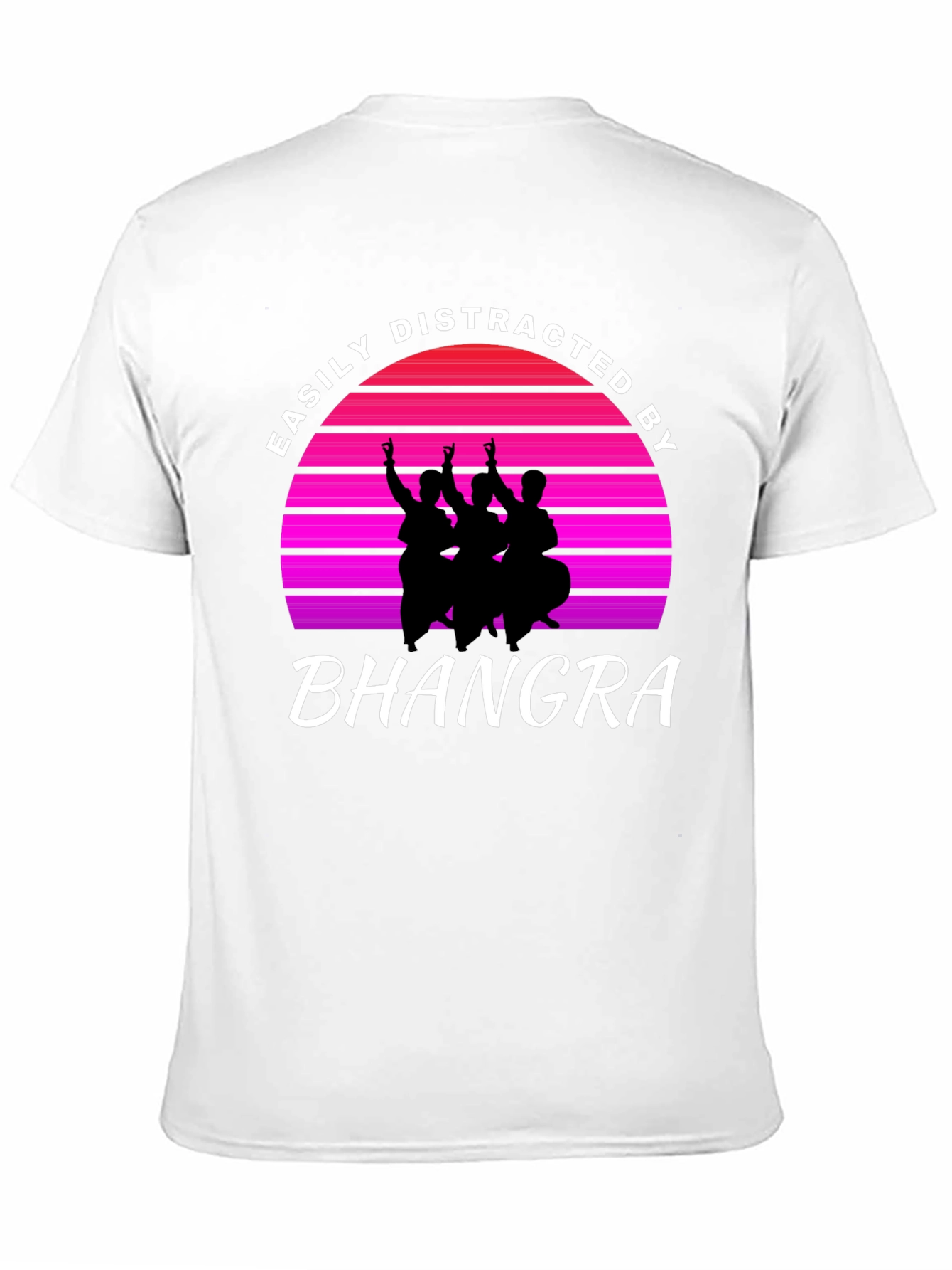 Easily Distracted By Bhangra Graphic Tee