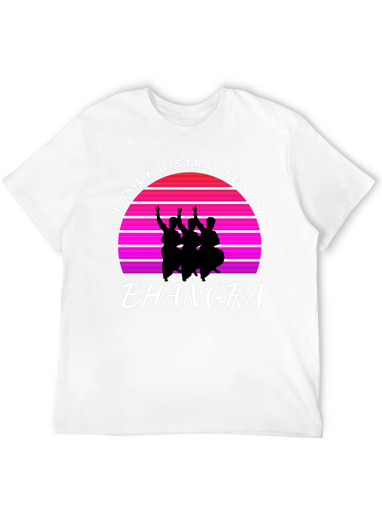 Easily Distracted By Bhangra Graphic Tee