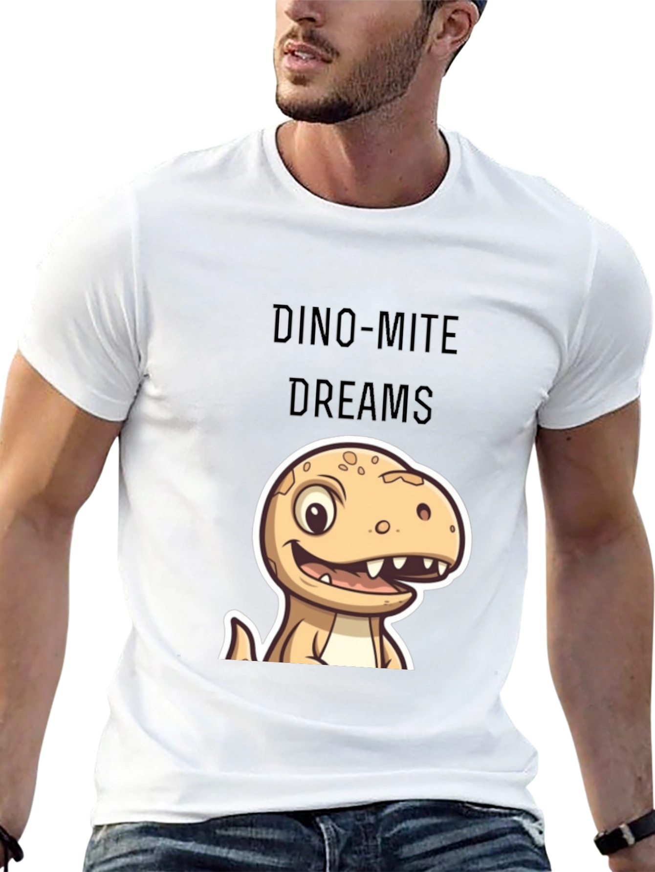 Dino-Mite Dreams Black T-Shirt